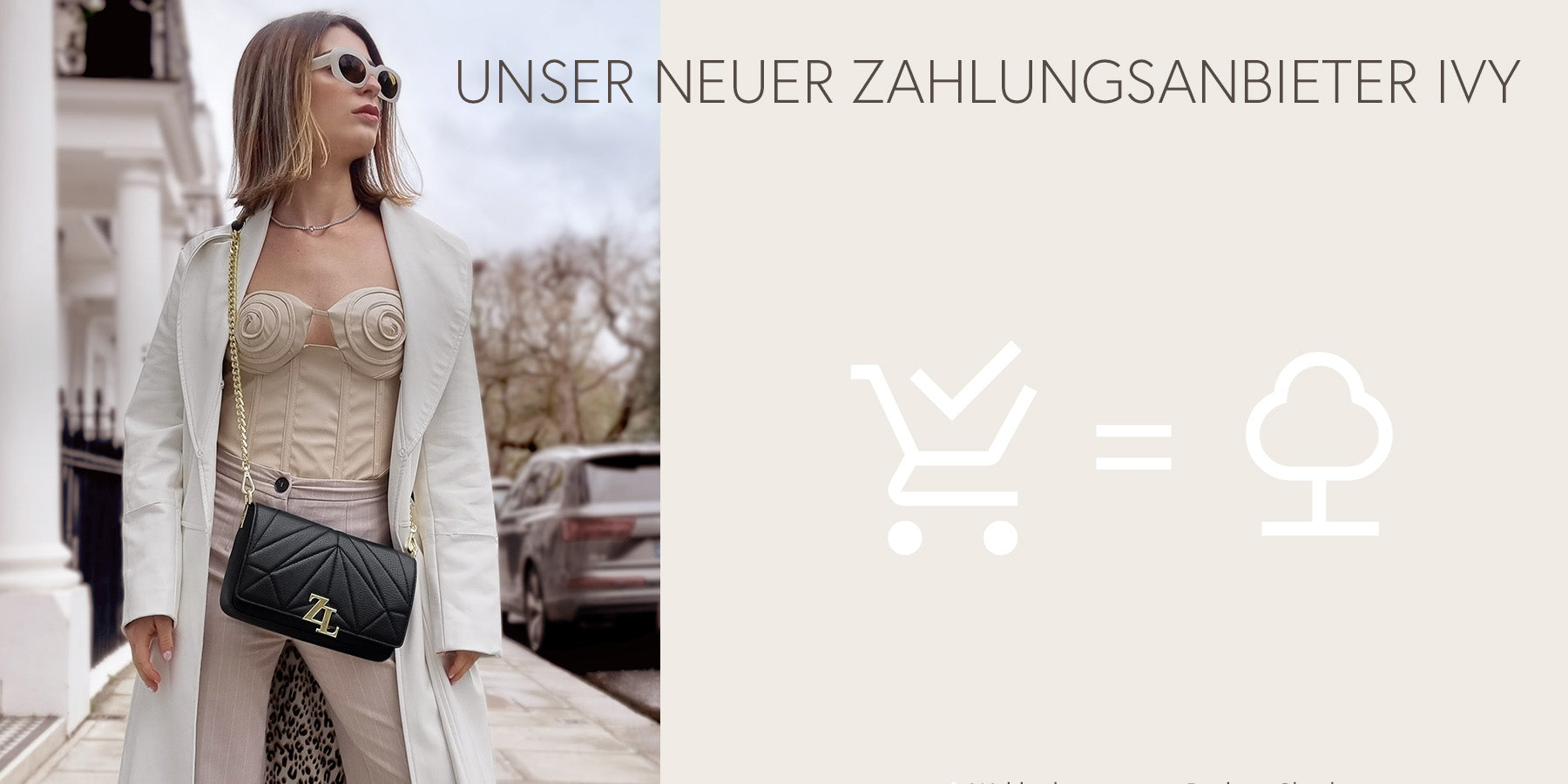 Neuer Zahlungsanbieter: Wir pflanzen pro Bestellung einen Baum