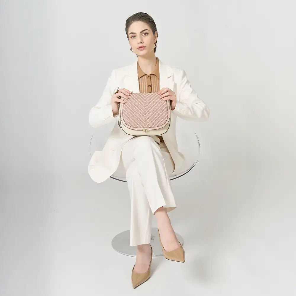 Wechselklappe - Barely Blended - altrosa