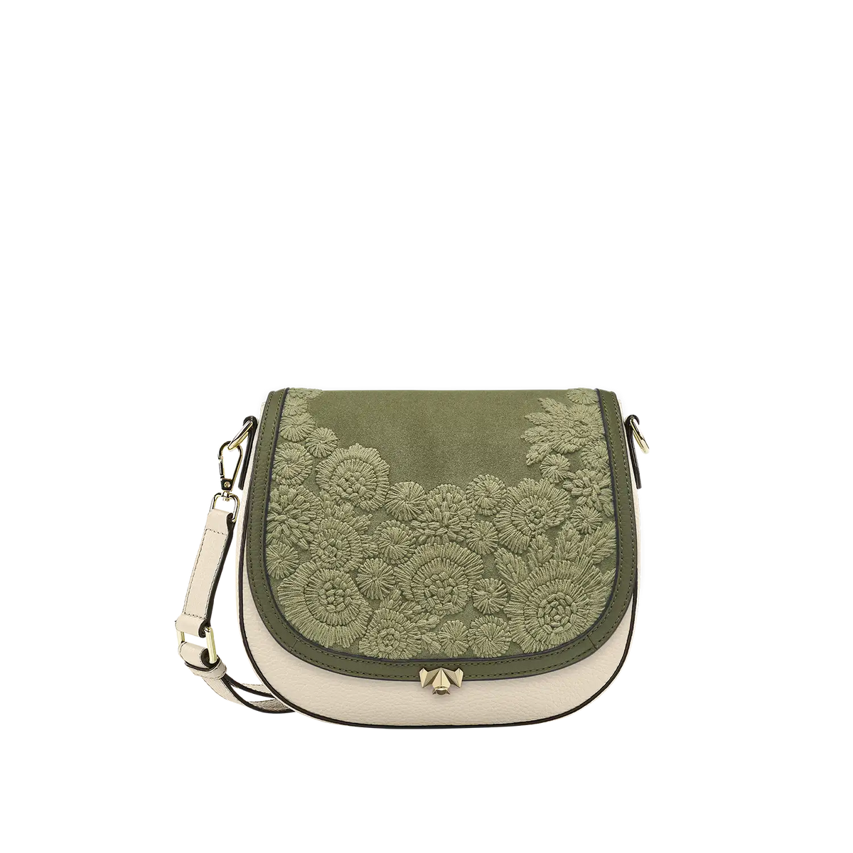 Wechselklappe - Cozy Bloom - olive