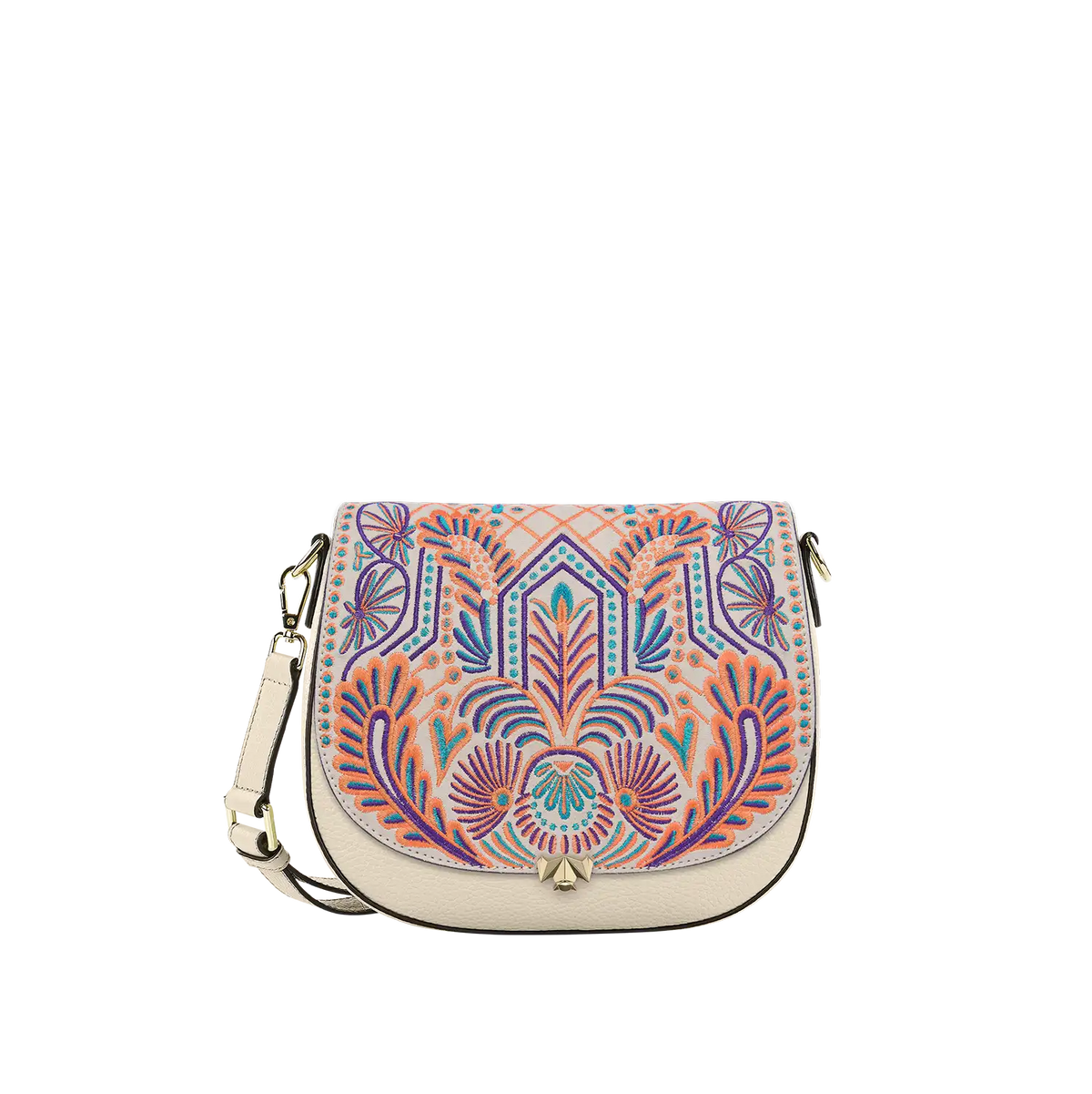 Wechselklappe - Kiran - creme-bunt