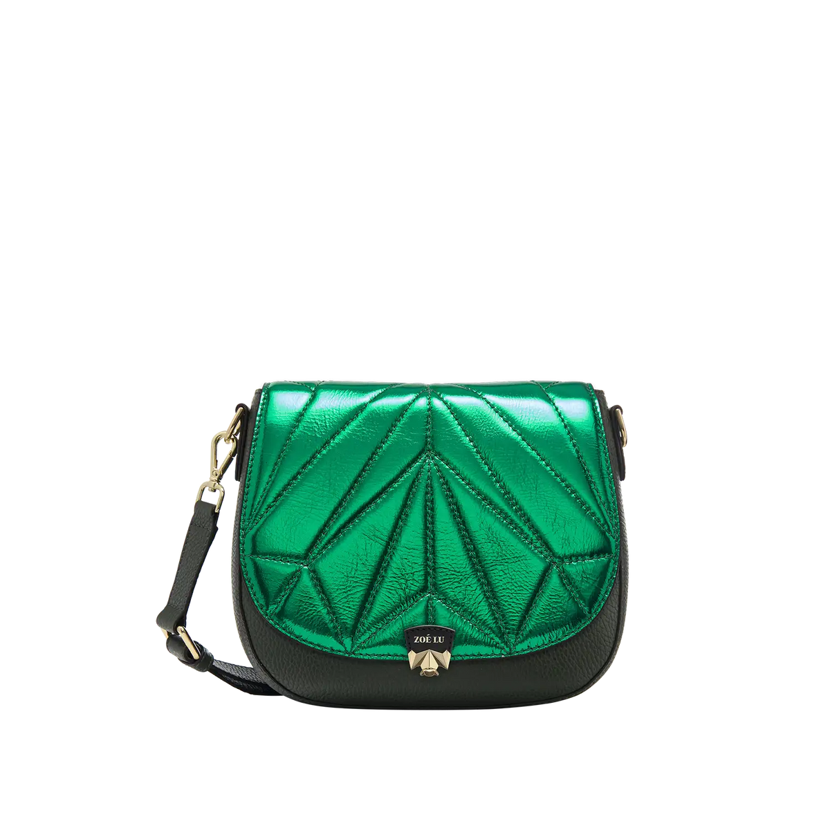 Wechselklappe - Kinda Melon - gruen-metallic