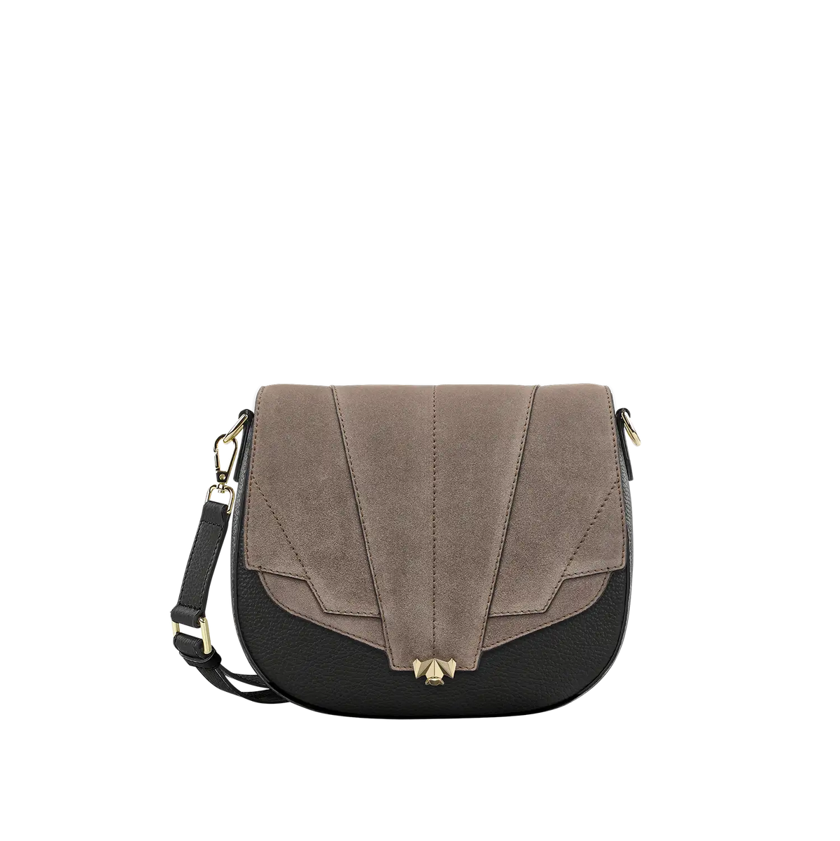 Wechselklappe - Milky Solitair - taupe