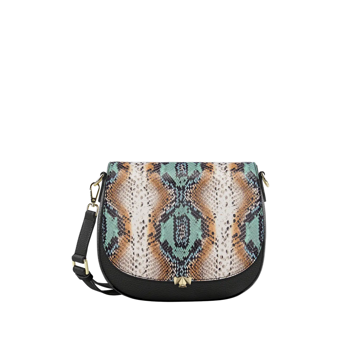 Wechselklappe - Snake it easy - bunt