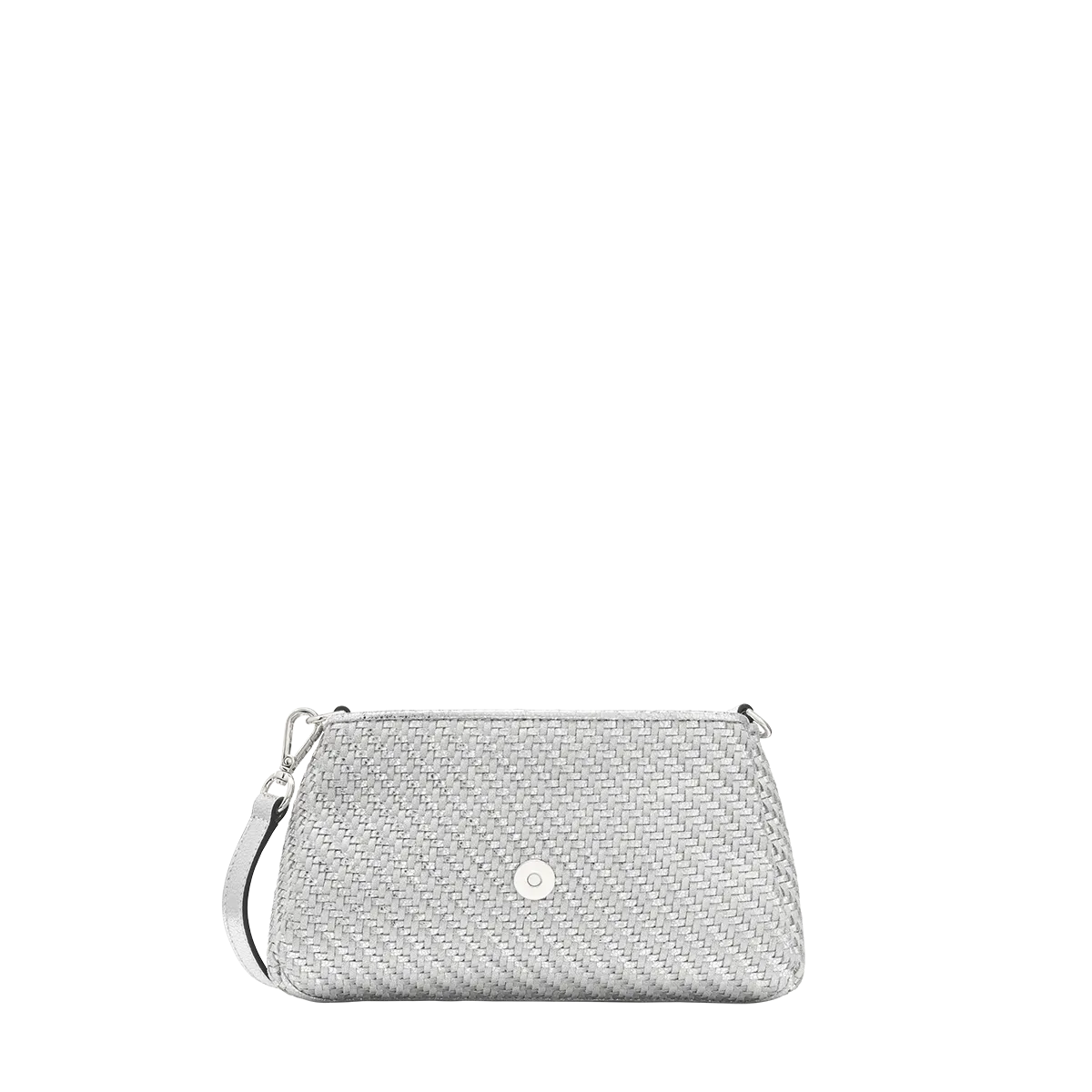 Taschenkoerper Mini Triple - silber-geflochten