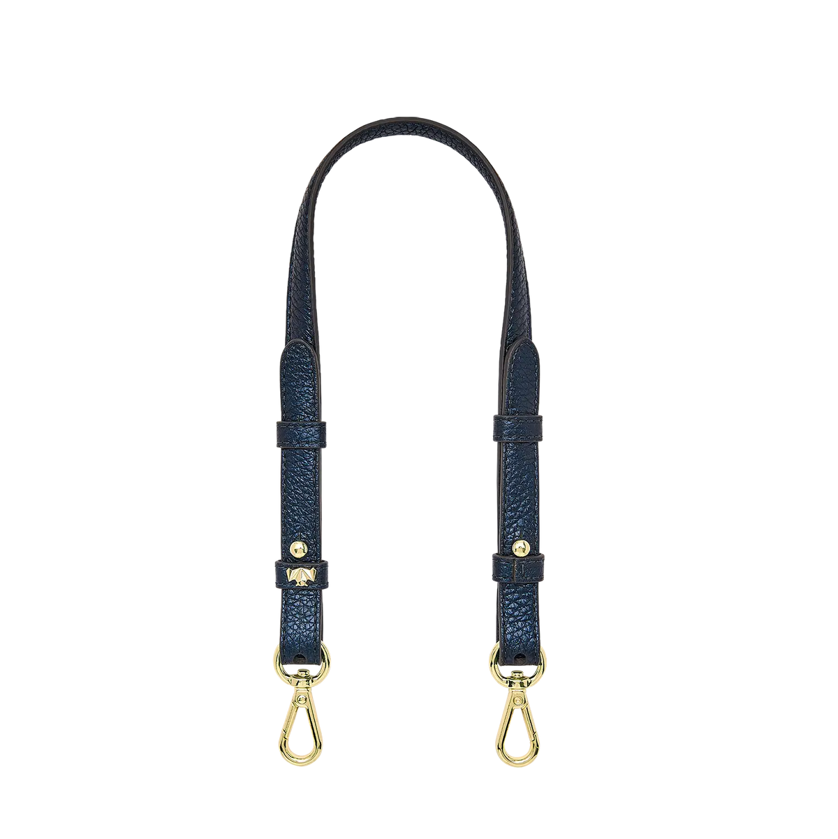 Kurzhenkel - Hold me Tight - dunkelblau-metallic