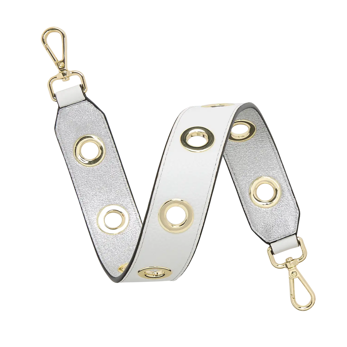 Kurzhenkel - Take a Turn - weiß-silber