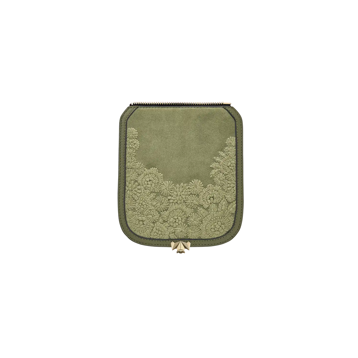 Wechselklappe - Mini Cozy Bloom - olive