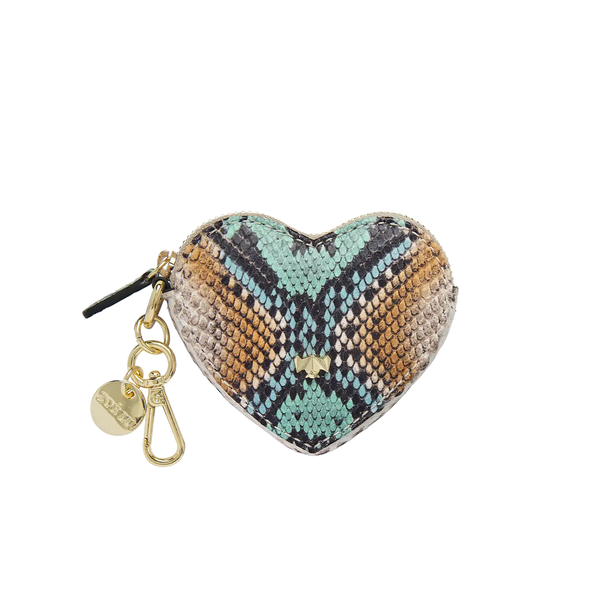 Schlüsselanhänger - Heartbeat - snake bunt