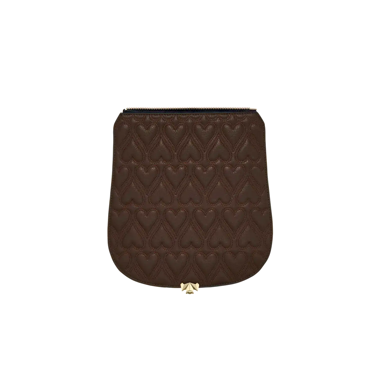 Wechselklappe - Melting Heart - braun