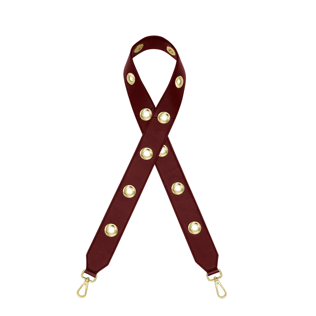 Schulterriemen - Take a Long Turn - weinrot
