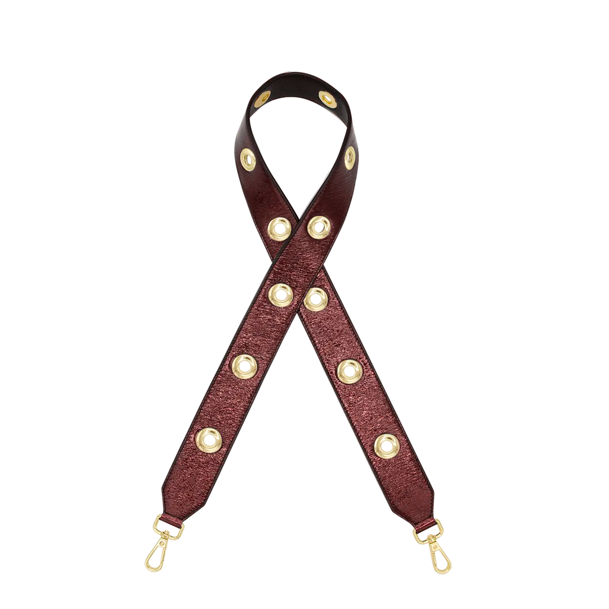 Schulterriemen - Take a Long Turn - weinrot