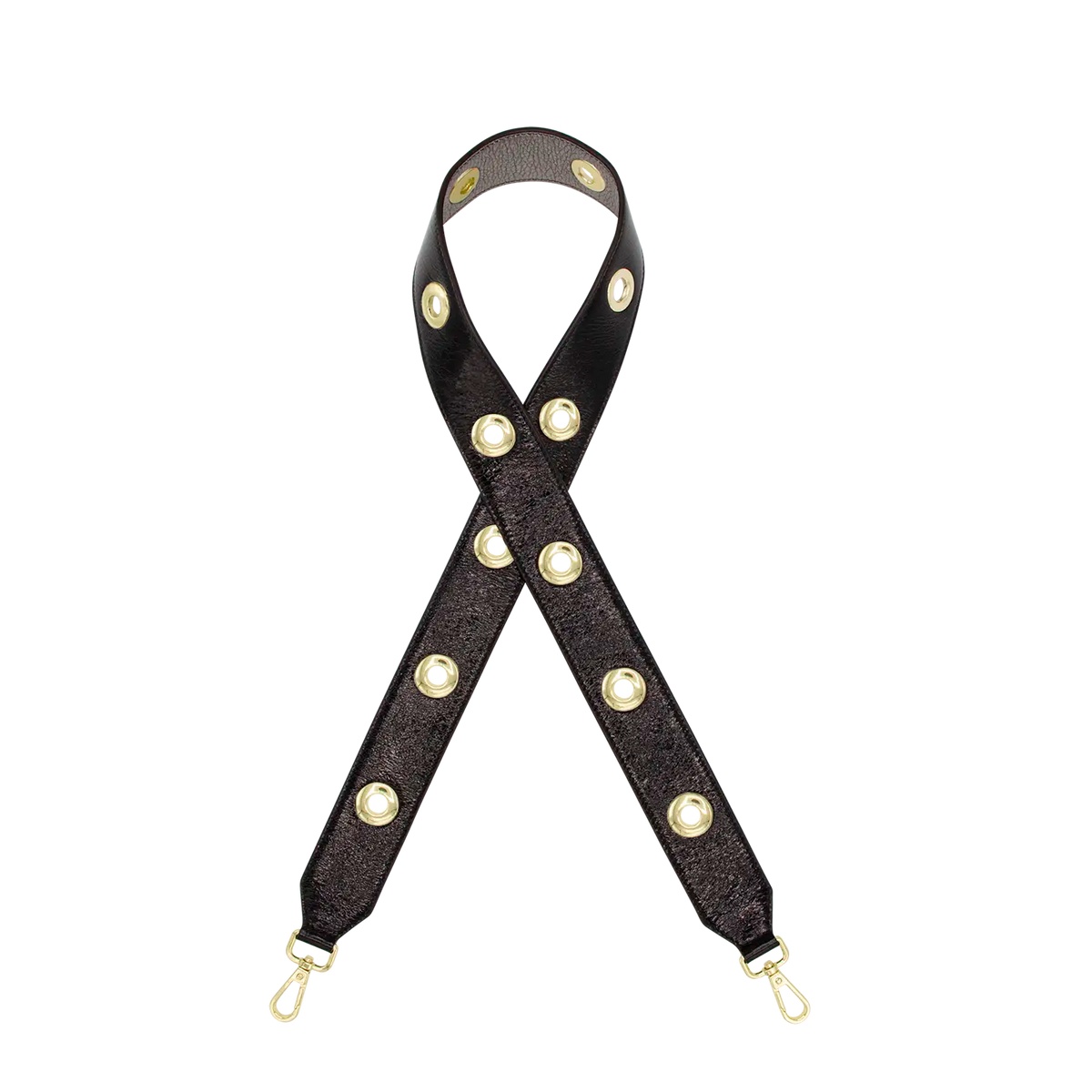 Schulterriemen - Take a Long Turn - schwarz-silber