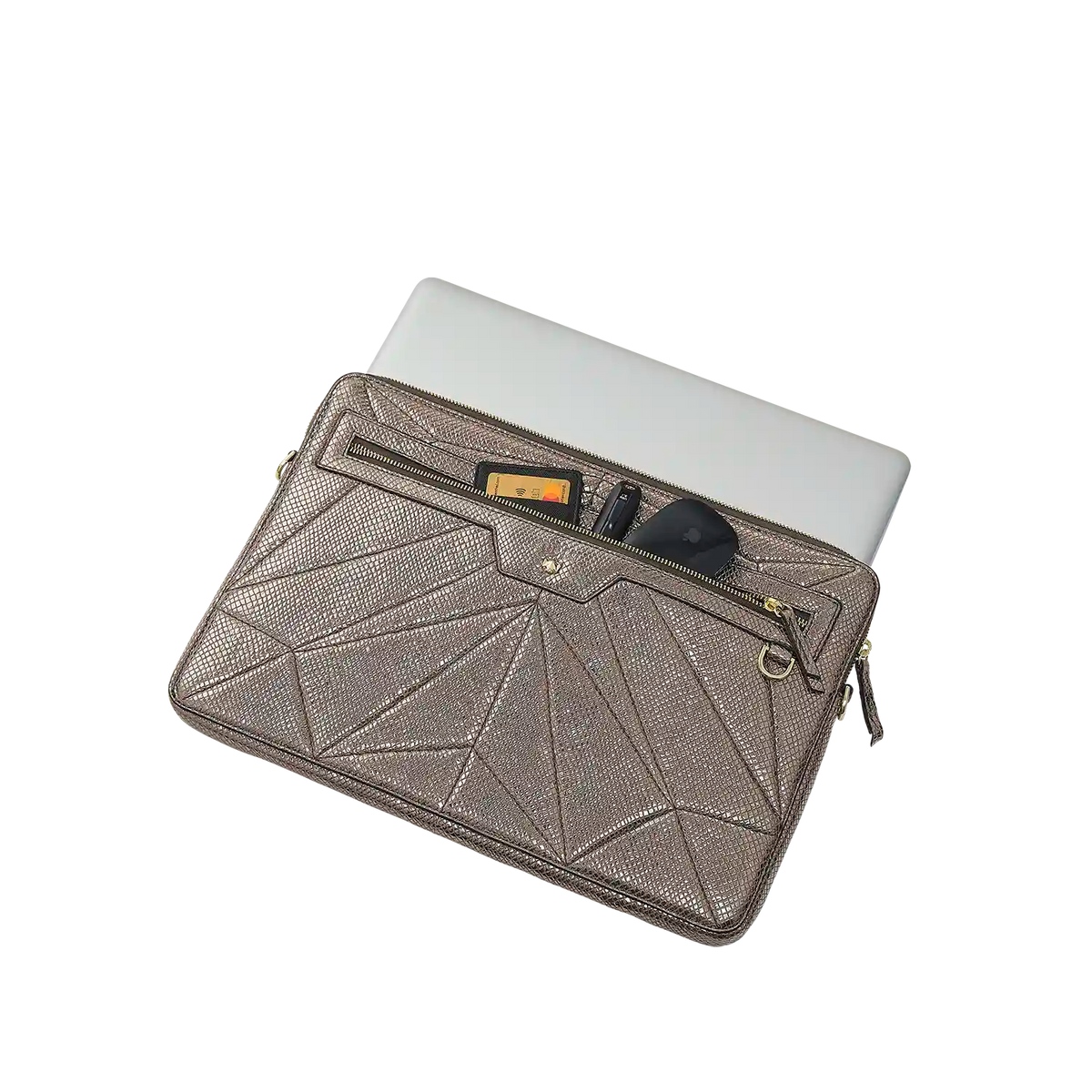 Laptop Sleeve 13/14" - Work it - bronze