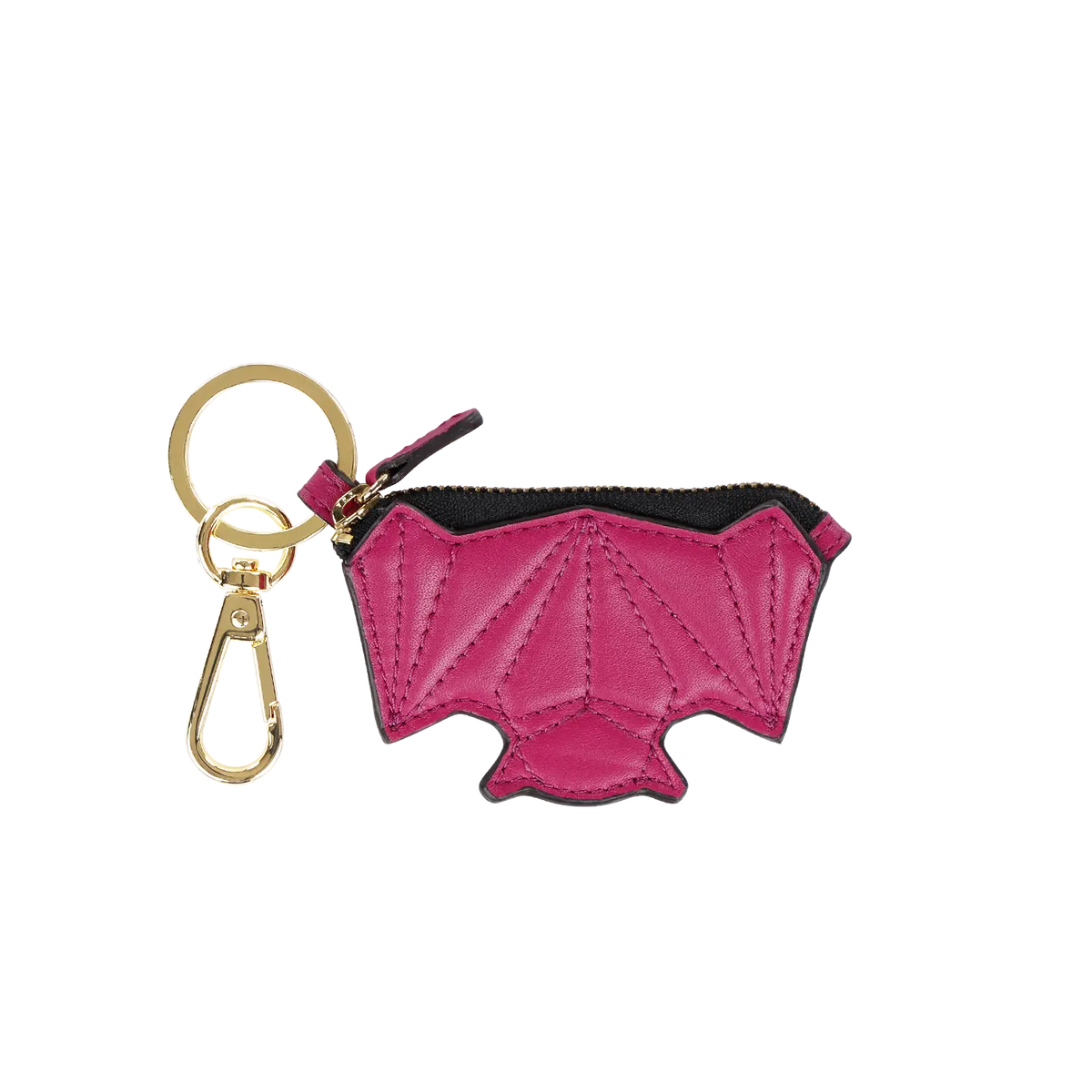 Schluesselanhaenger - Zip it Bat - pink