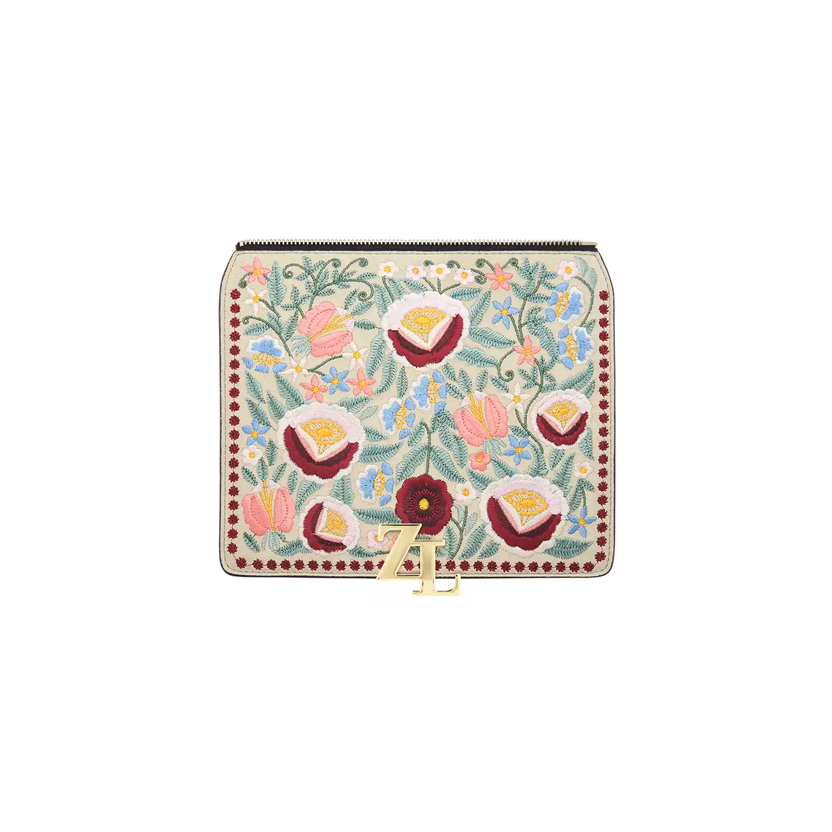 Wechselklappe - Blossom Days - creme-bunt