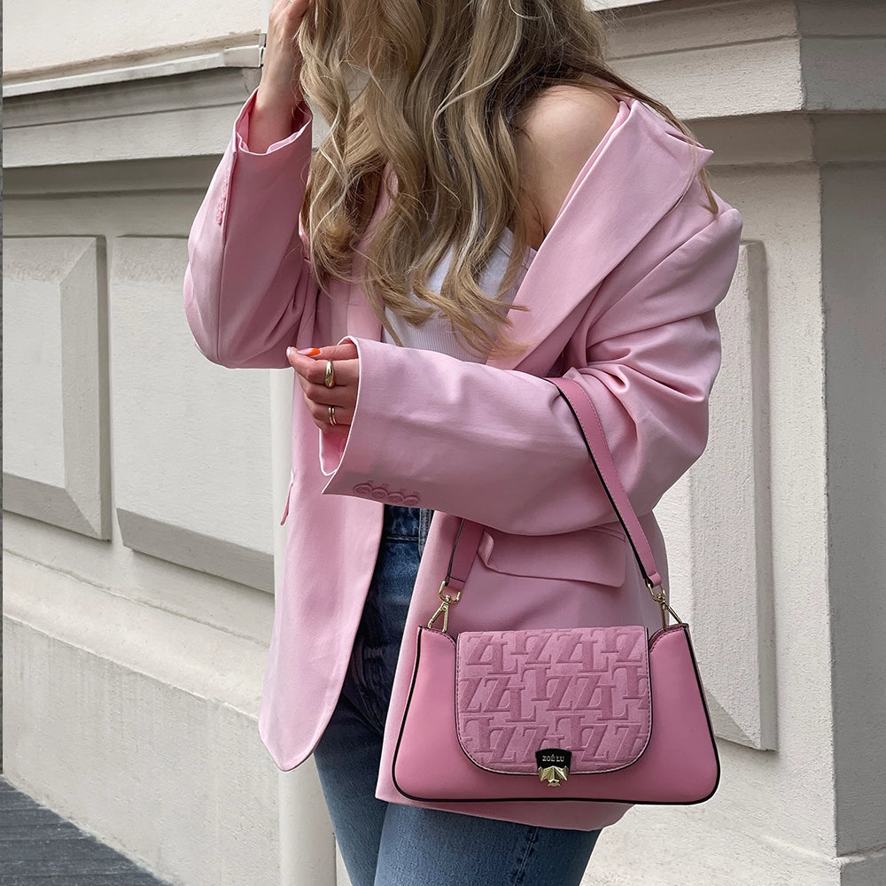 Wechselklappe - Mini Mono Guava - rosa