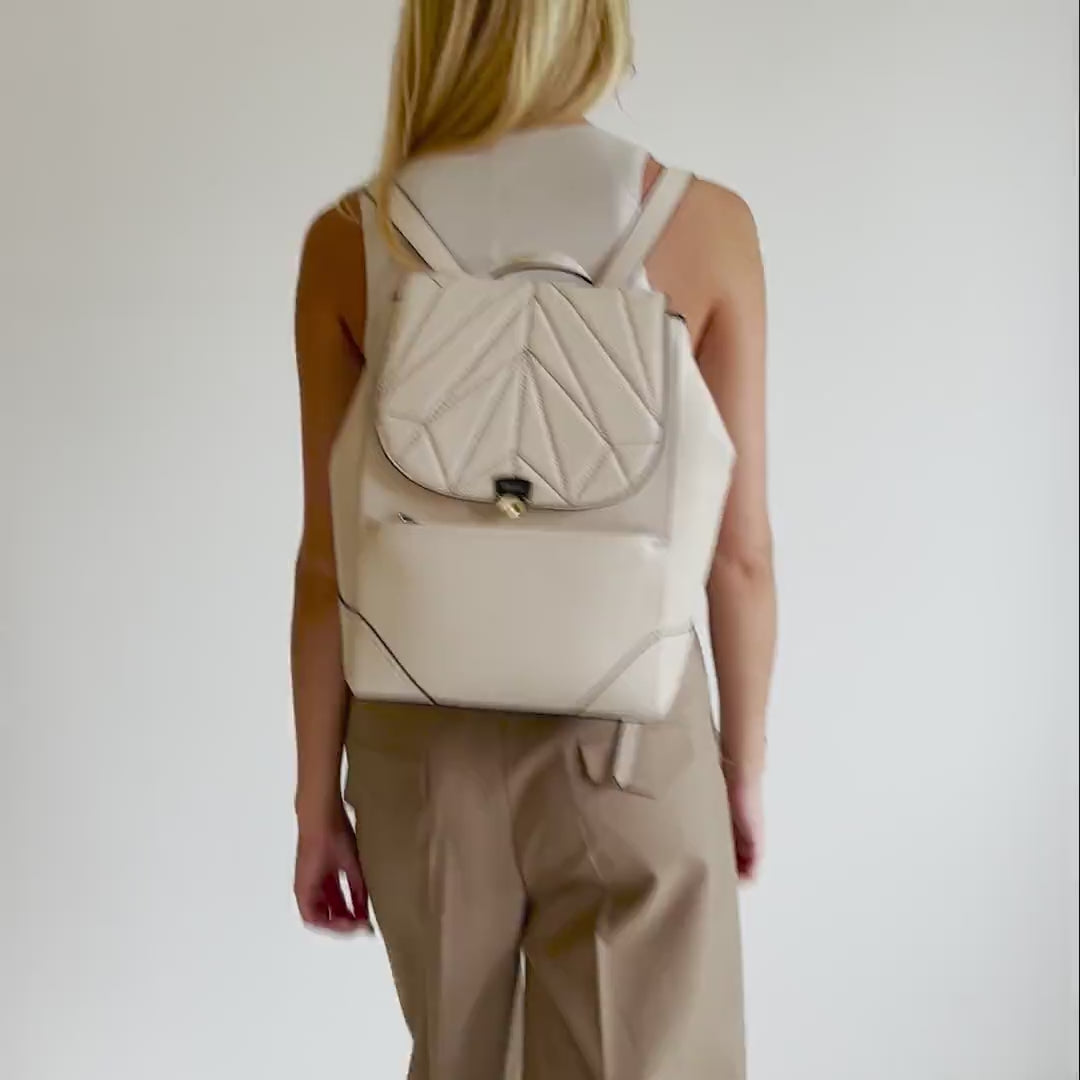 Rucksack Back Buddy  - creme