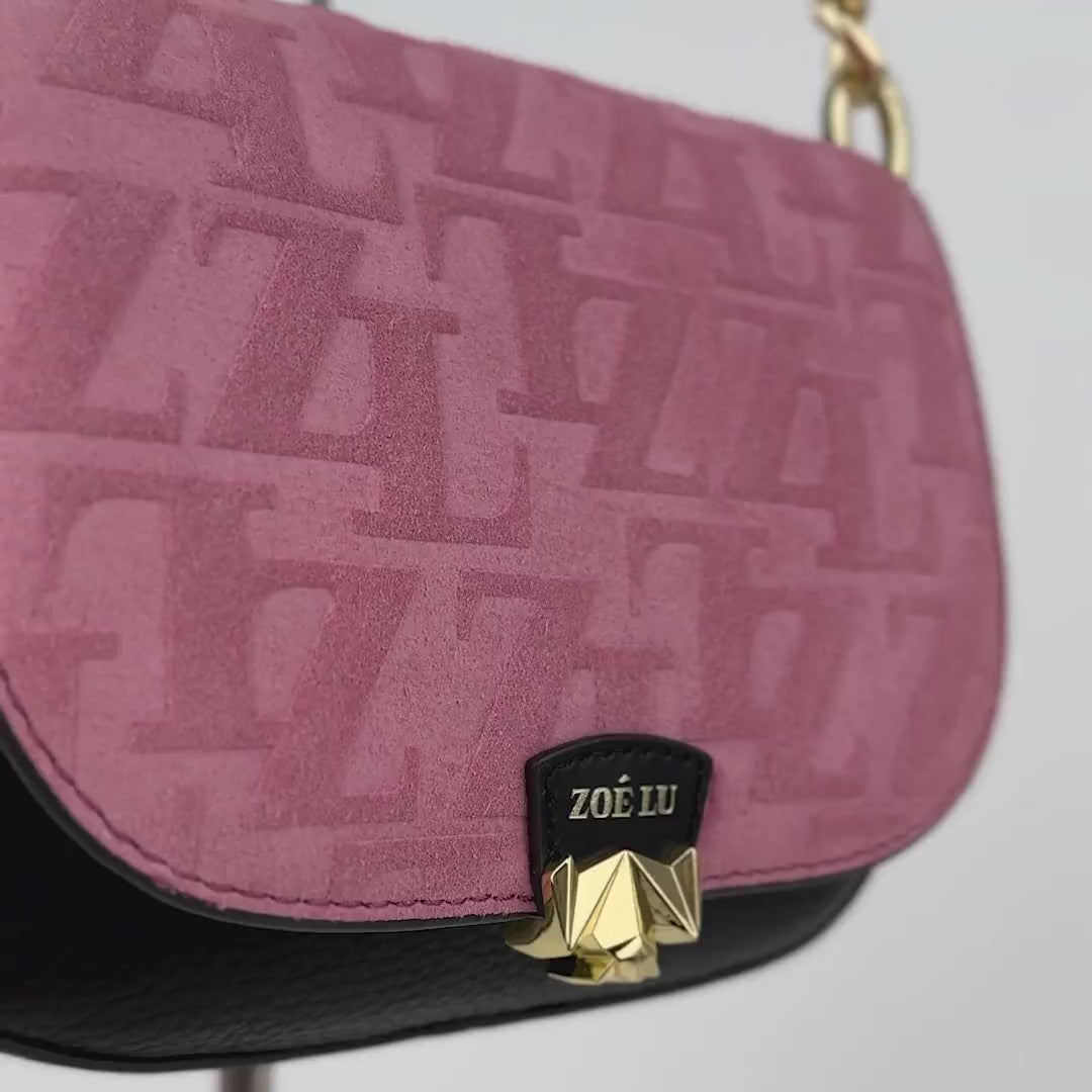 Wechselklappe - Mini Mono Guava - rosa