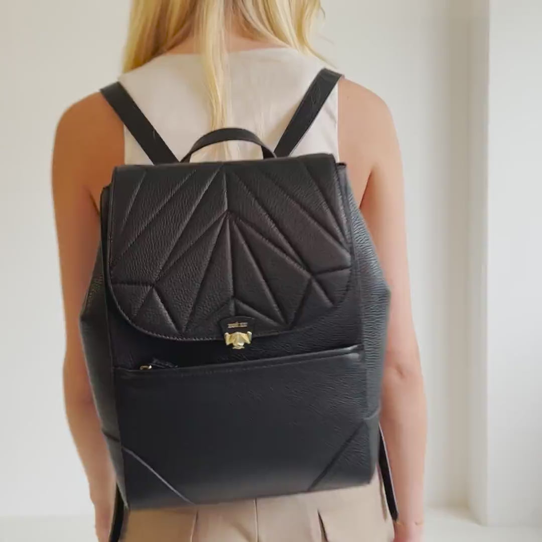 Rucksack Back Buddy  - schwarz