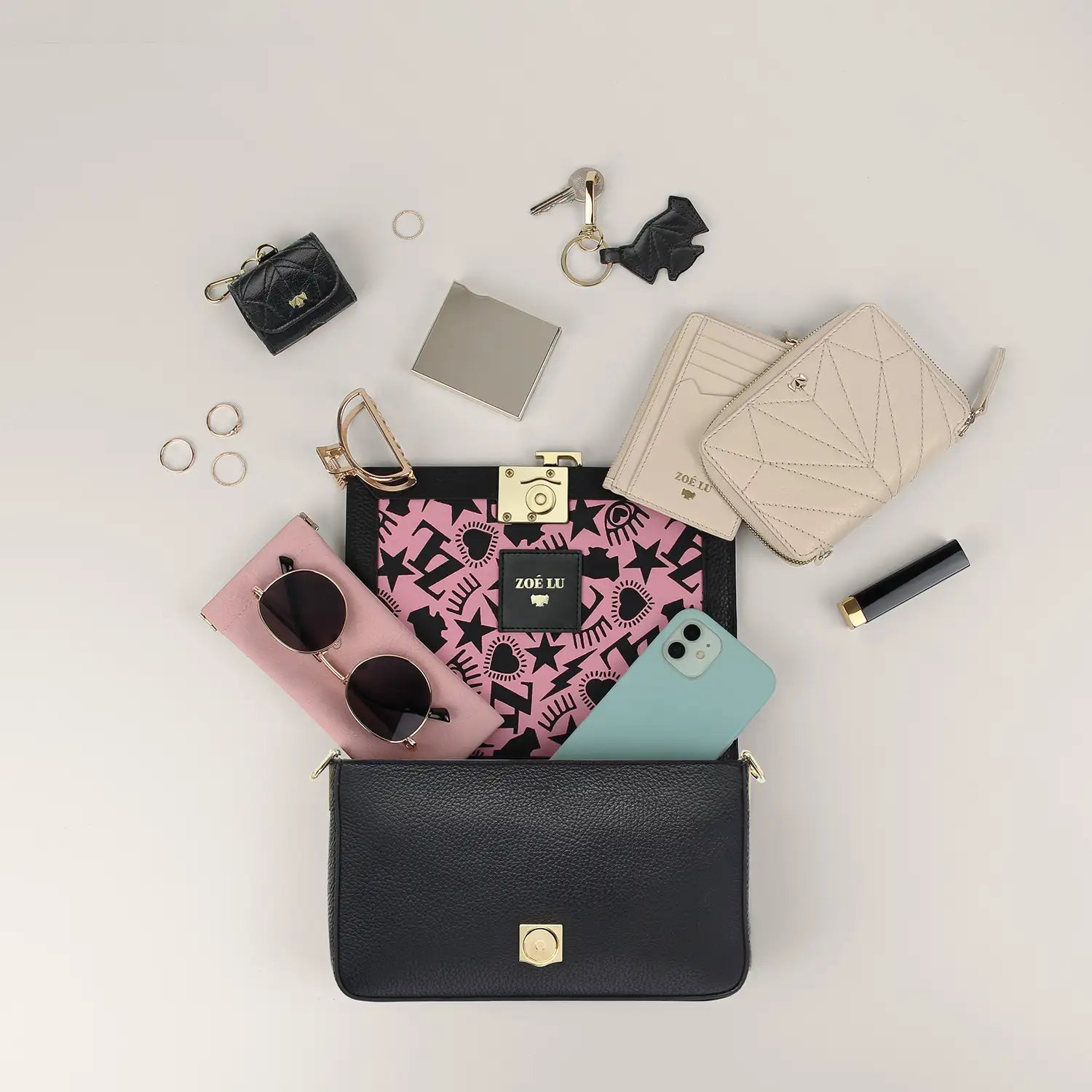 Taschenkoerper Little Miss - creme