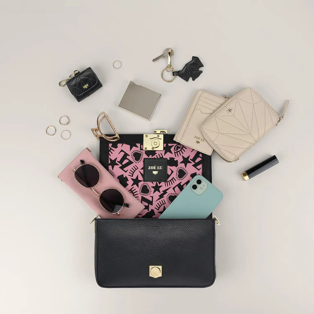 Taschenkoerper Little Miss - schwarz