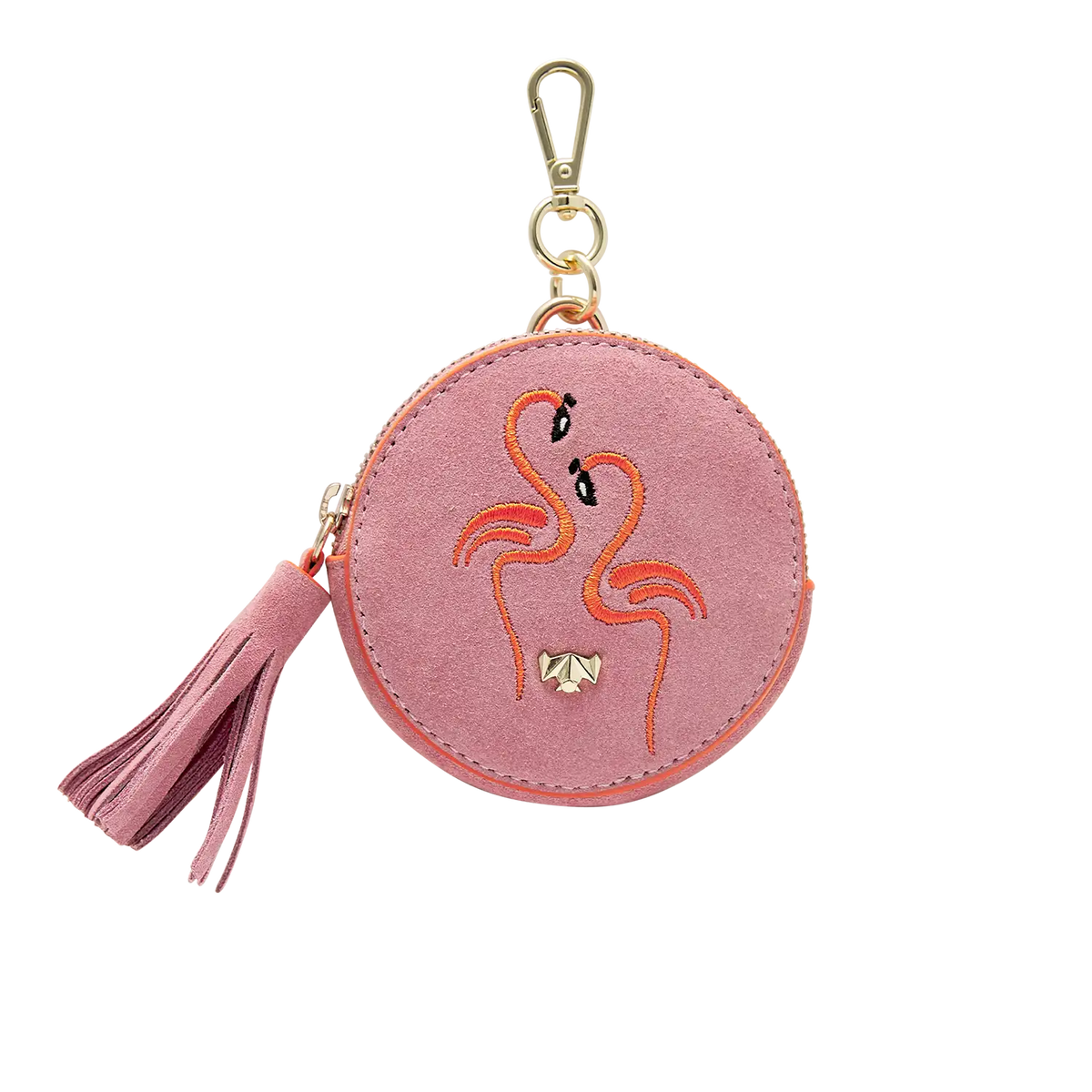 keychain - Let It Roll - pink
