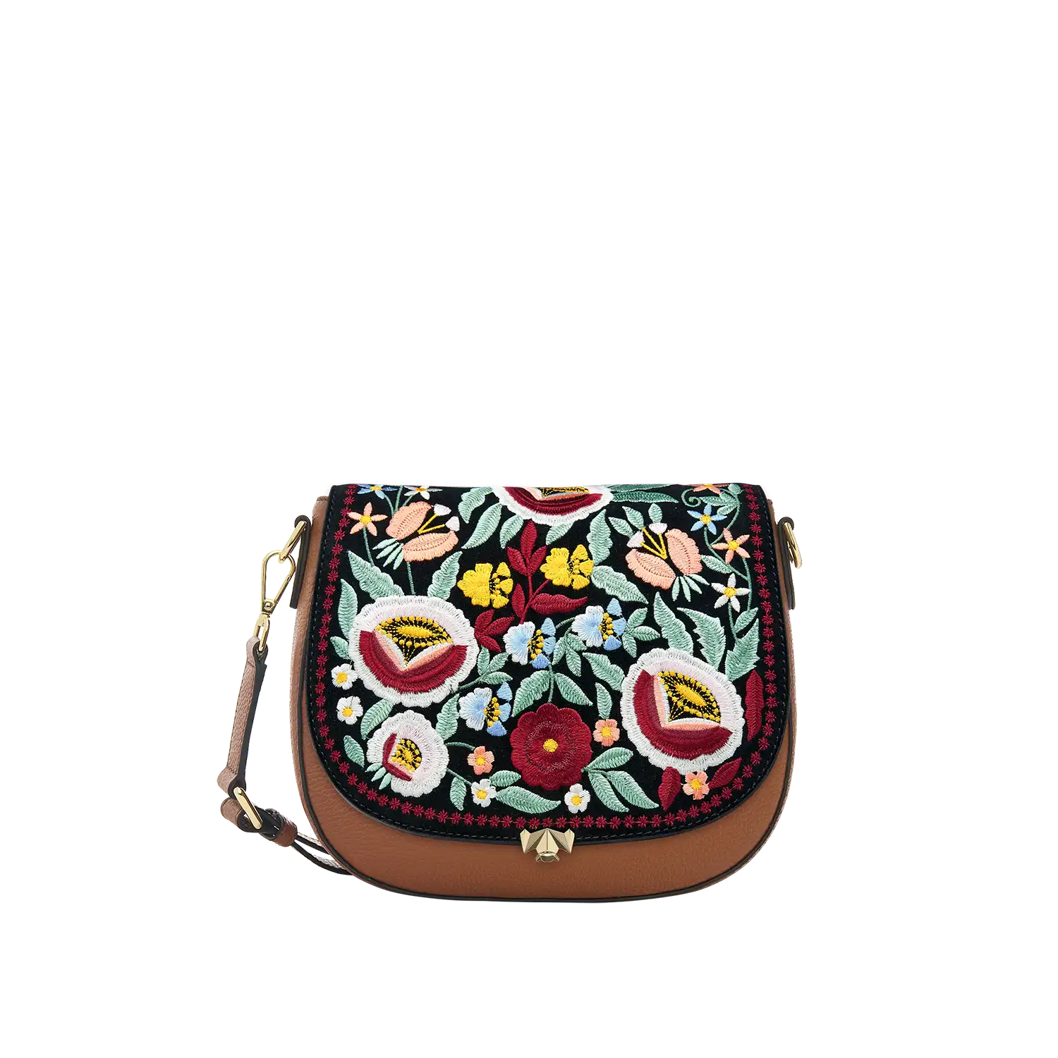 Wechselklappe - So Romantic - Blumen schwarz