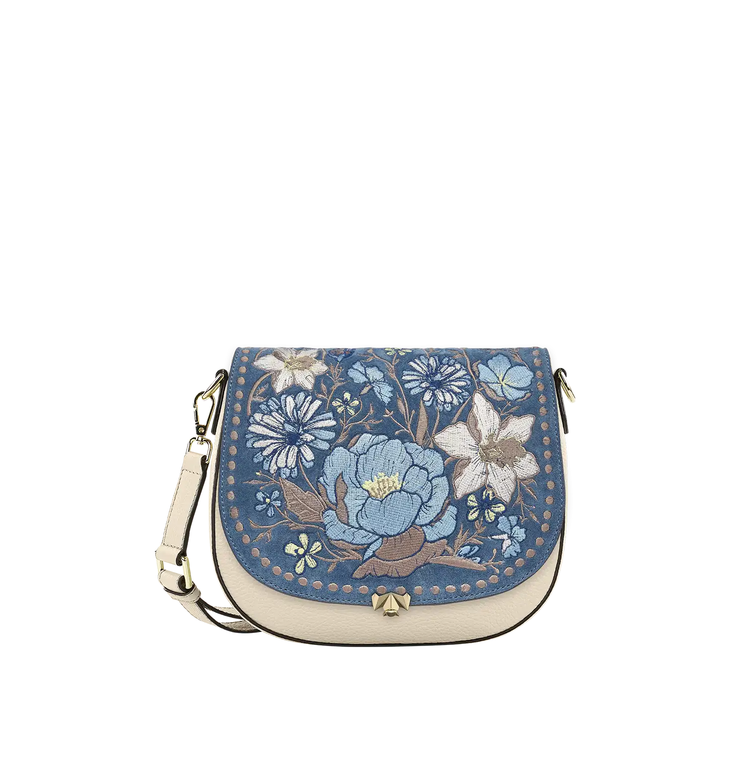 Wechselklappe - Butter Bloom - blau