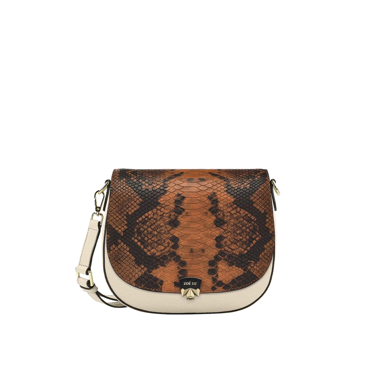 Wechselklappe - Cowboy Vibes - cognac