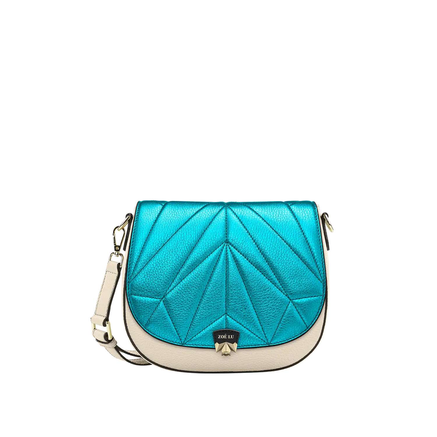 Wechselklappe - Kinda Curacao - türkis-metallic