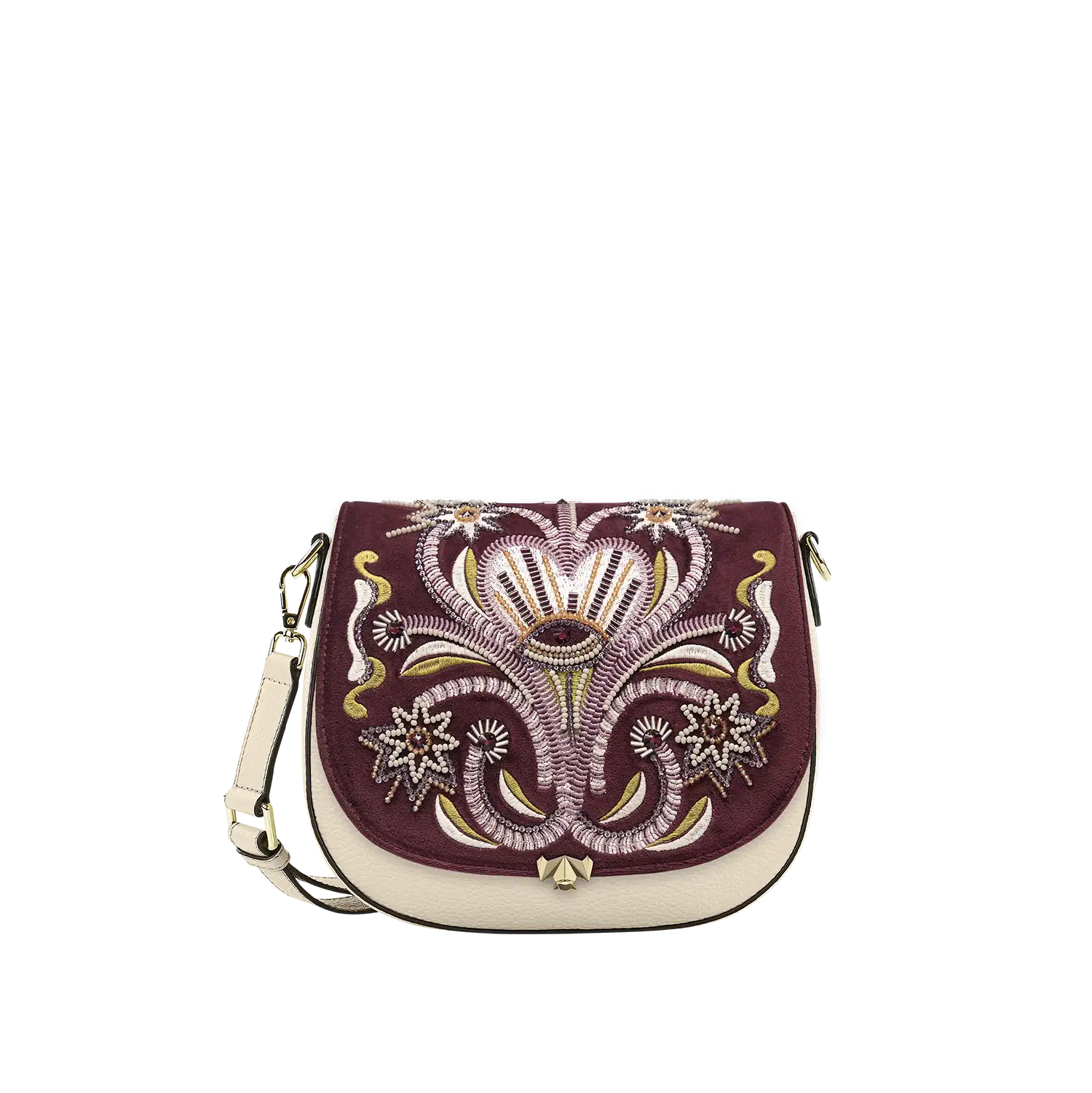 Wechselklappe - La Mystérieuse - weinrot