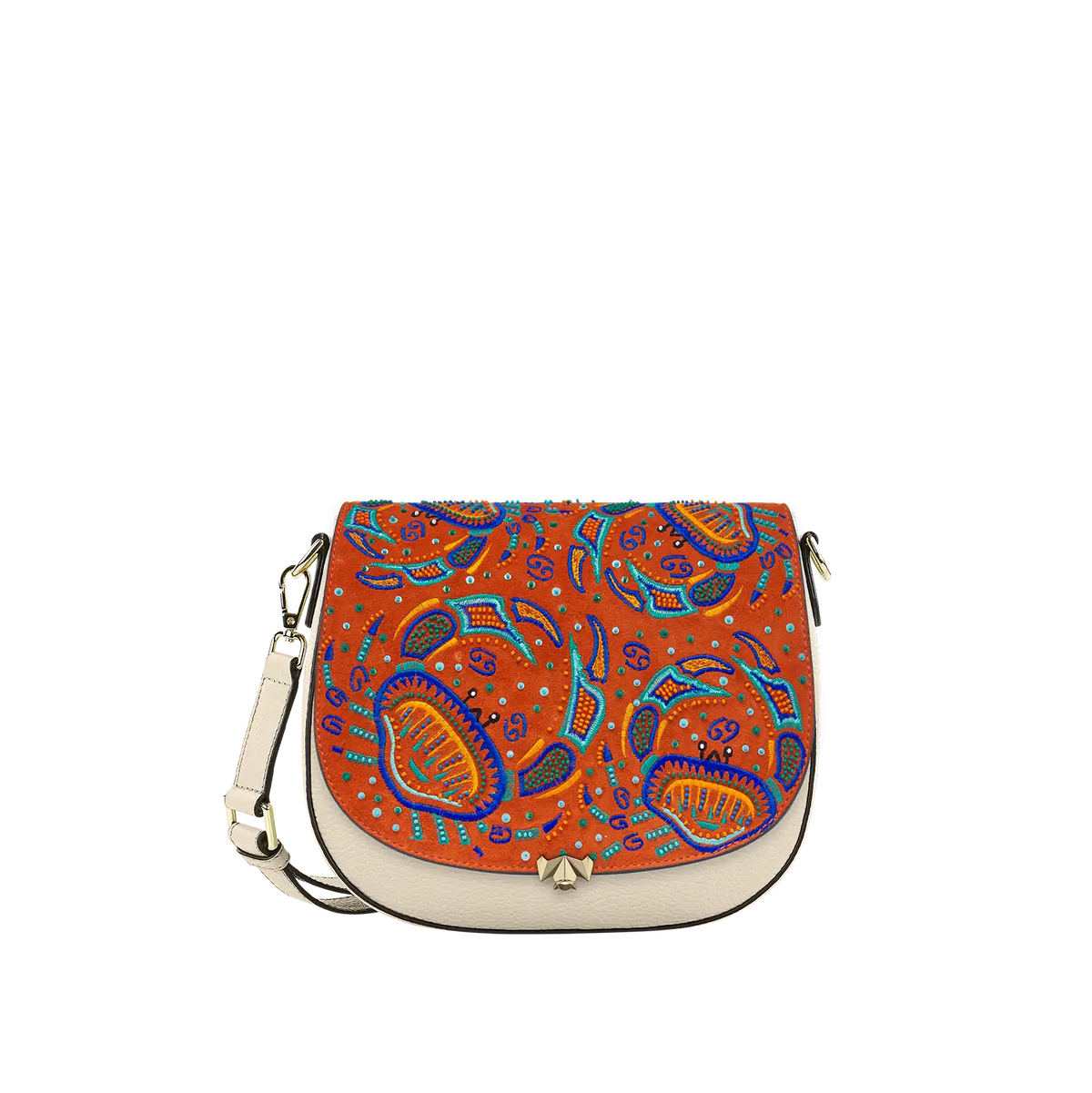 Wechselklappe - Mrs. Crab - orange