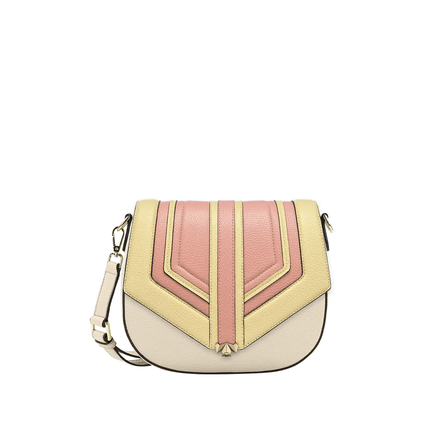 Wechselklappe - Pastel Harmony - gelb-rosa