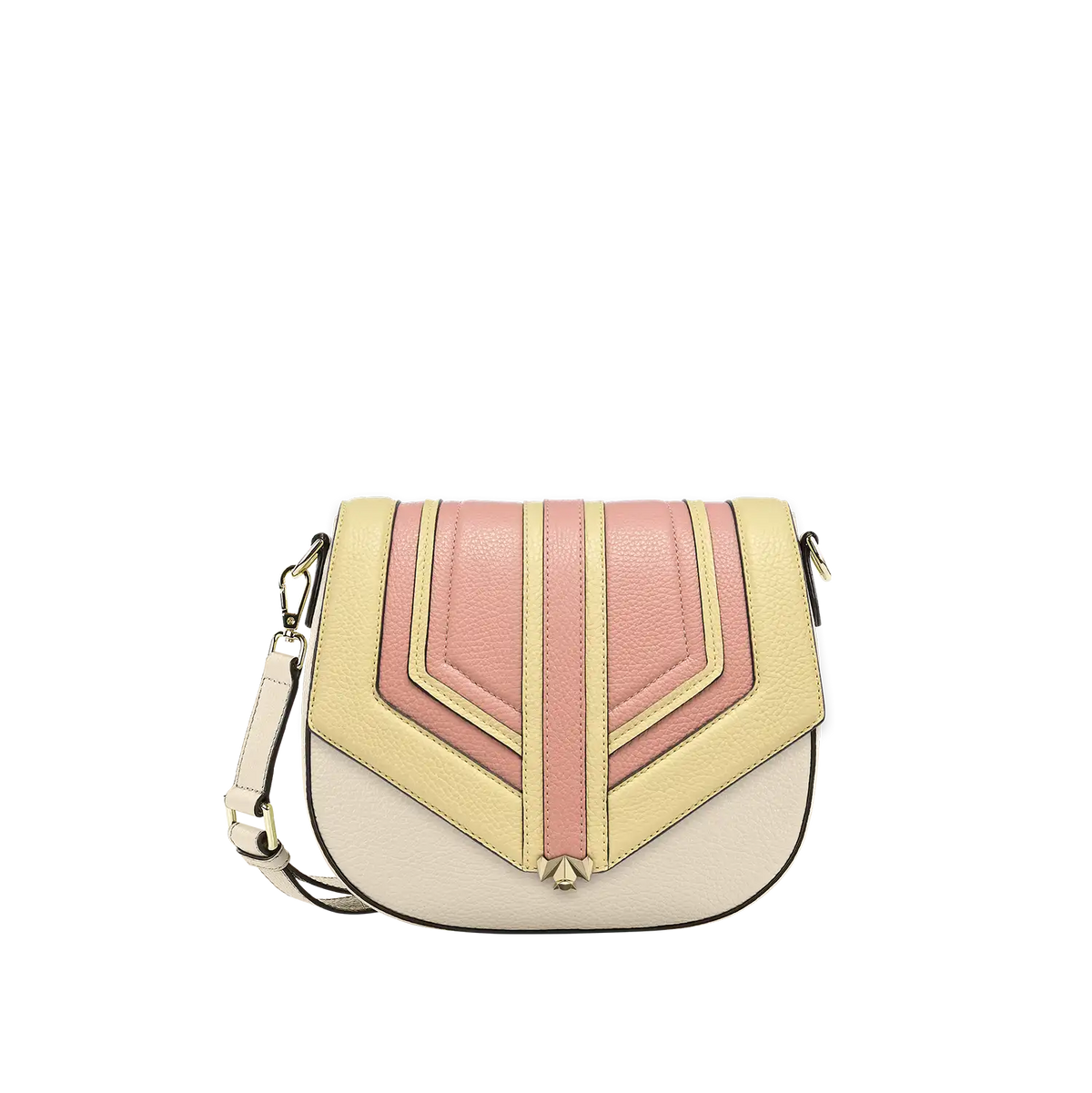 Wechselklappe - Pastel Harmony - gelb-rosa