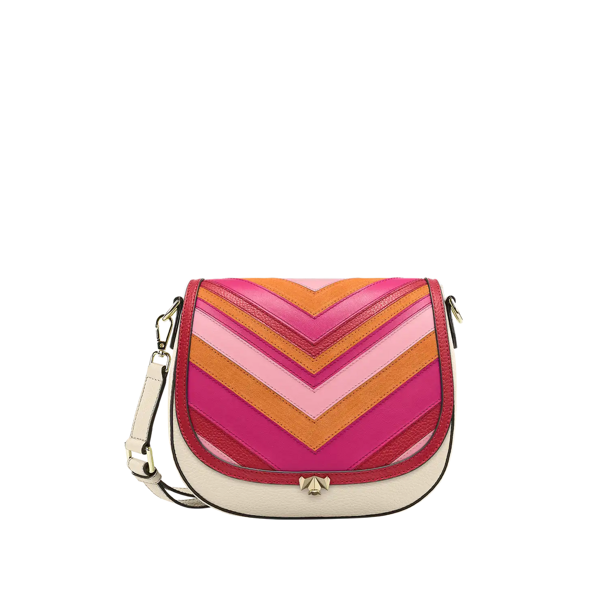 Wechselklappe - Pink Breeze - rot-bunt