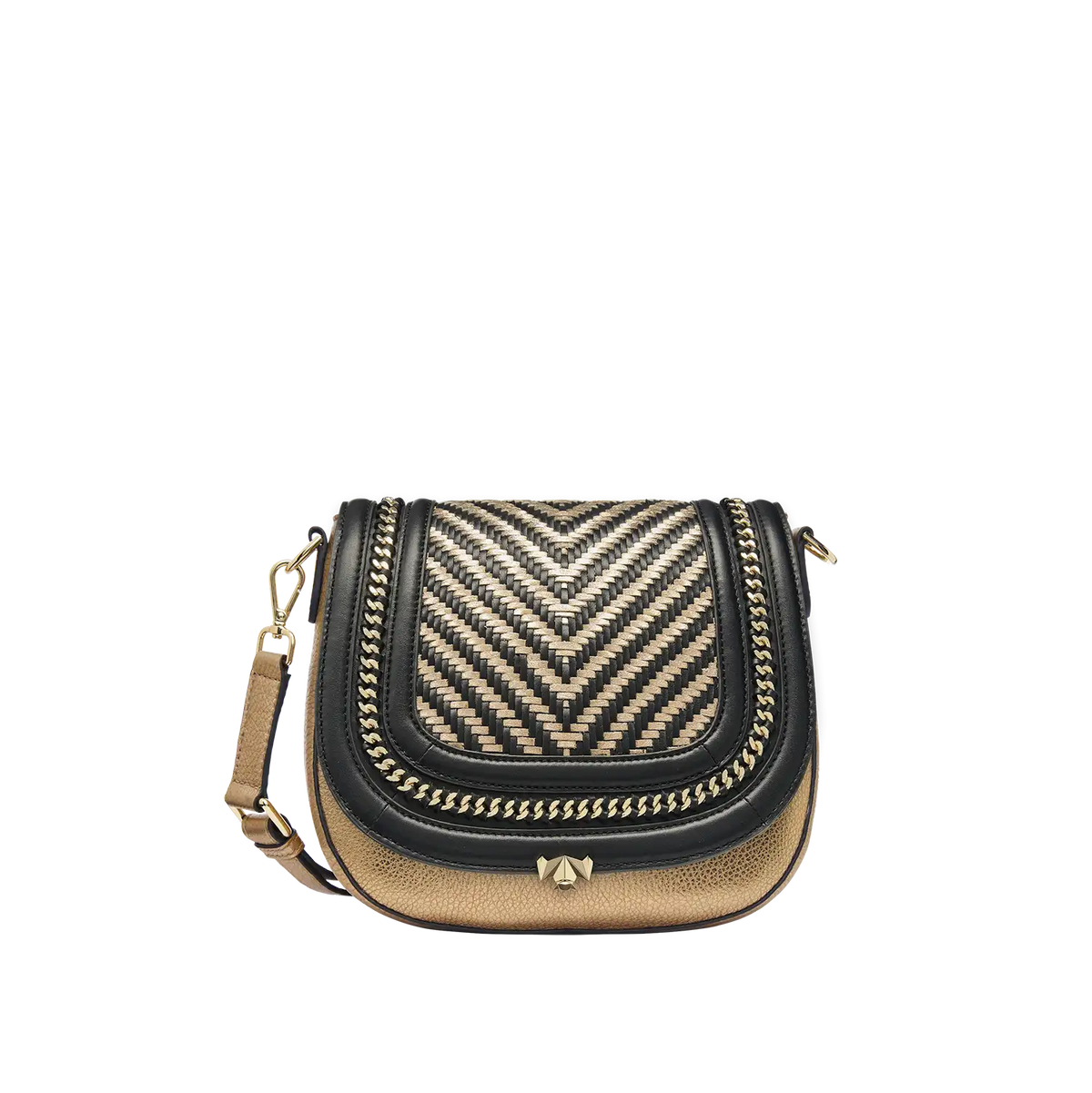 Wechselklappe - Twilight Spark - schwarz-gold