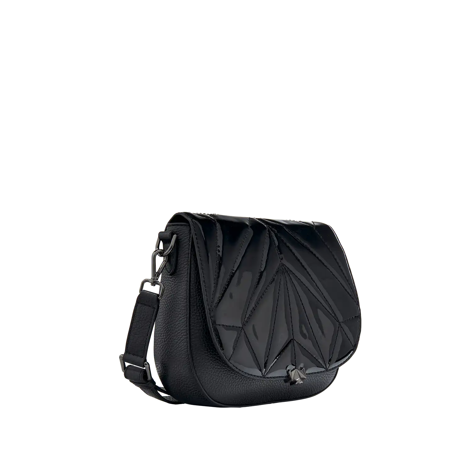 BC Wechselklappe - Classy Patent - schwarz