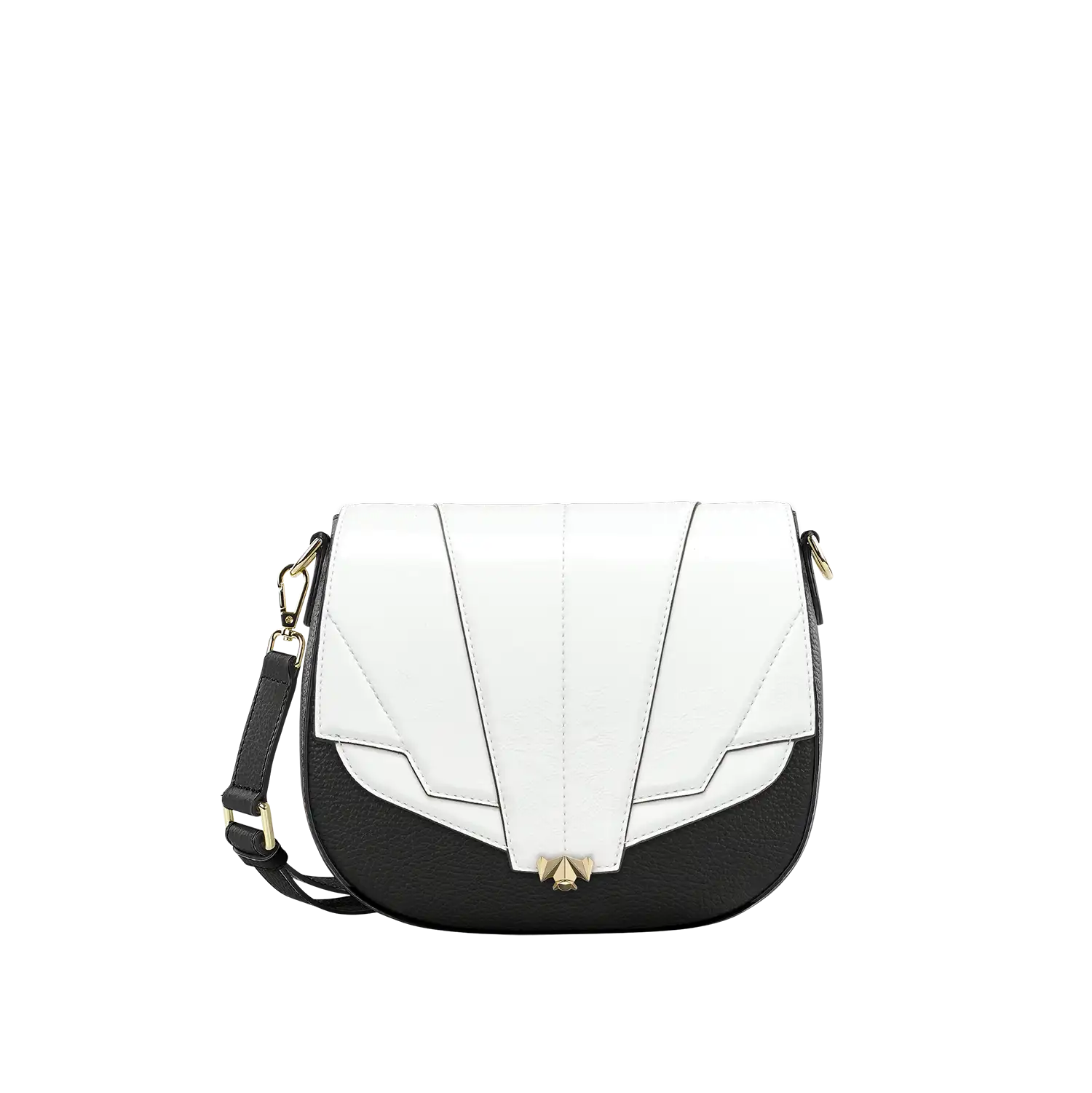 Wechselklappe - Icy Solitair - weiß