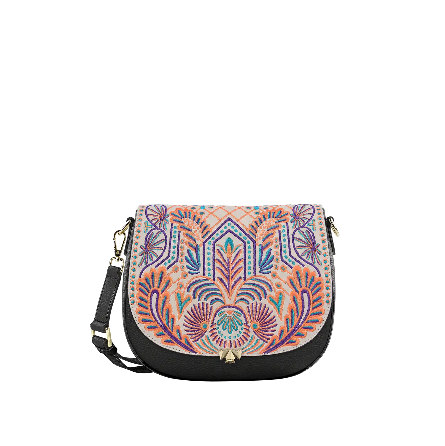 Wechselklappe - Kiran - creme-bunt