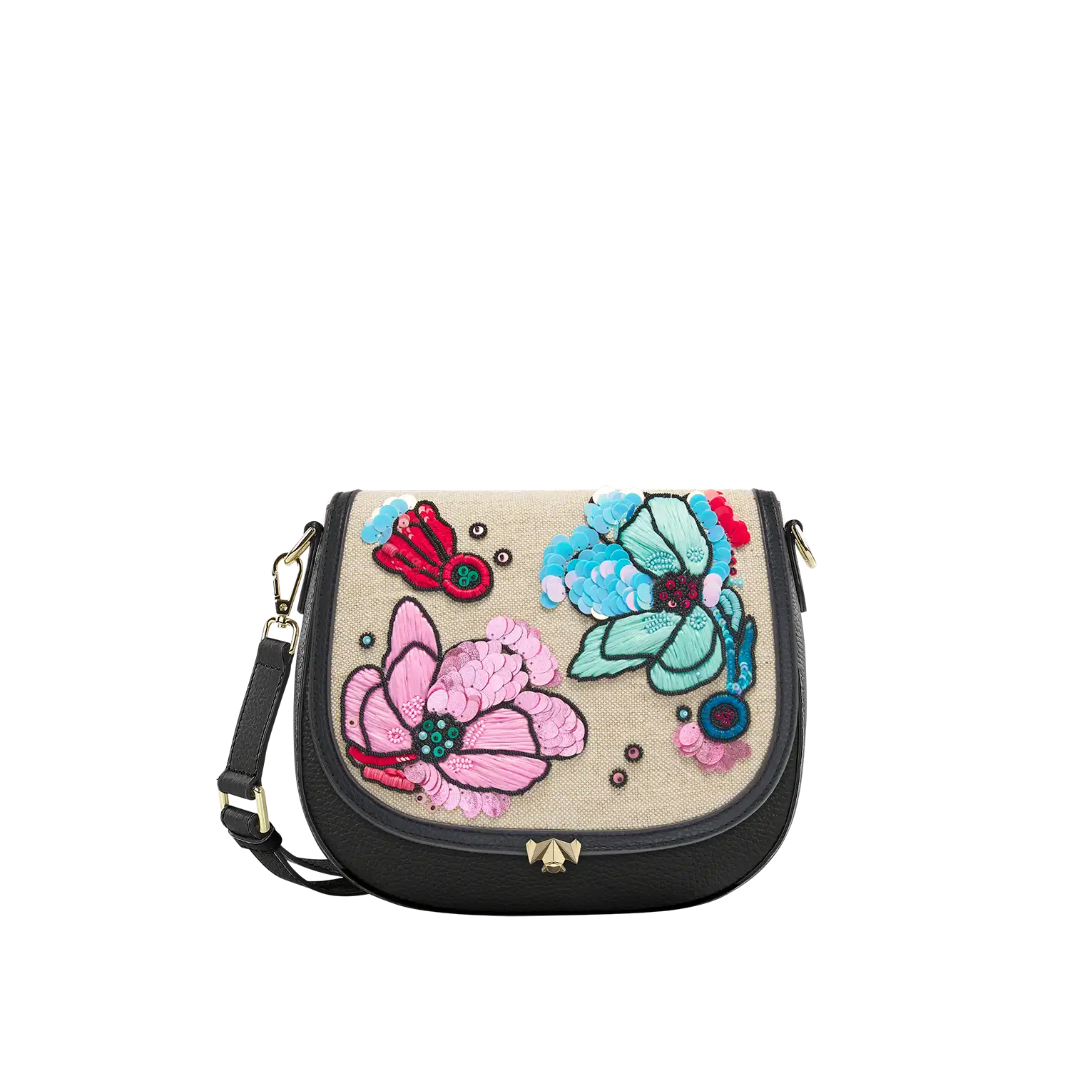 Wechselklappe - Madame Fleury - creme-bunt