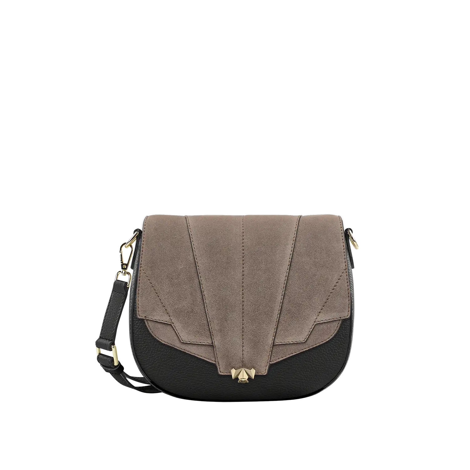 Wechselklappe - Milky Solitair - taupe