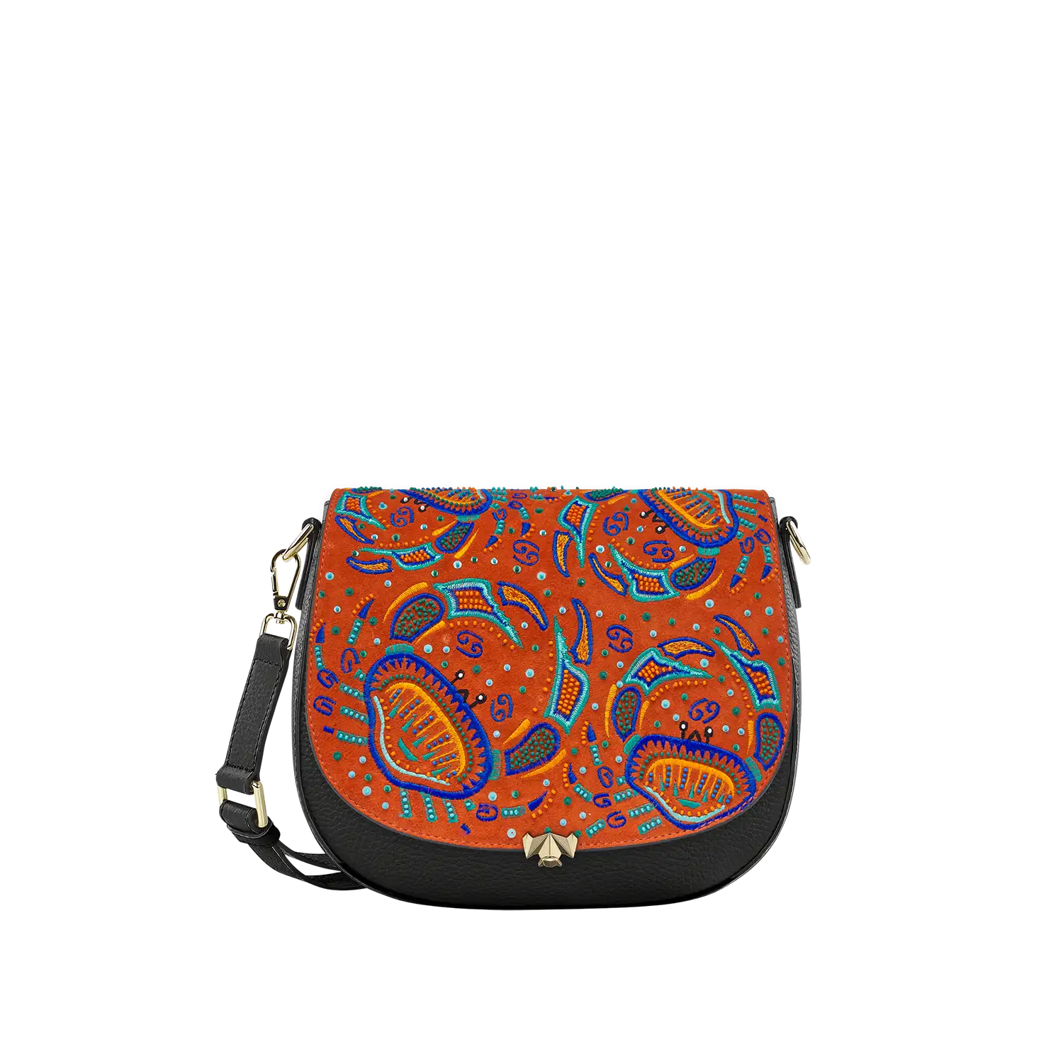 Wechselklappe - Mrs. Crab - orange