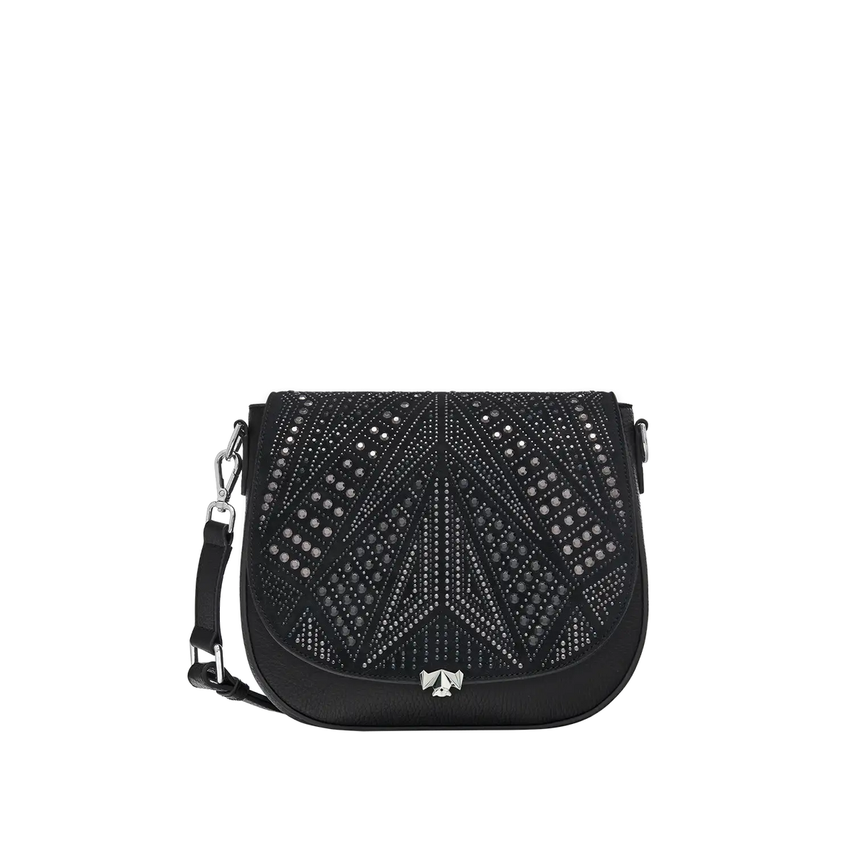SC Wechselklappe - Silver Sparkle - schwarz