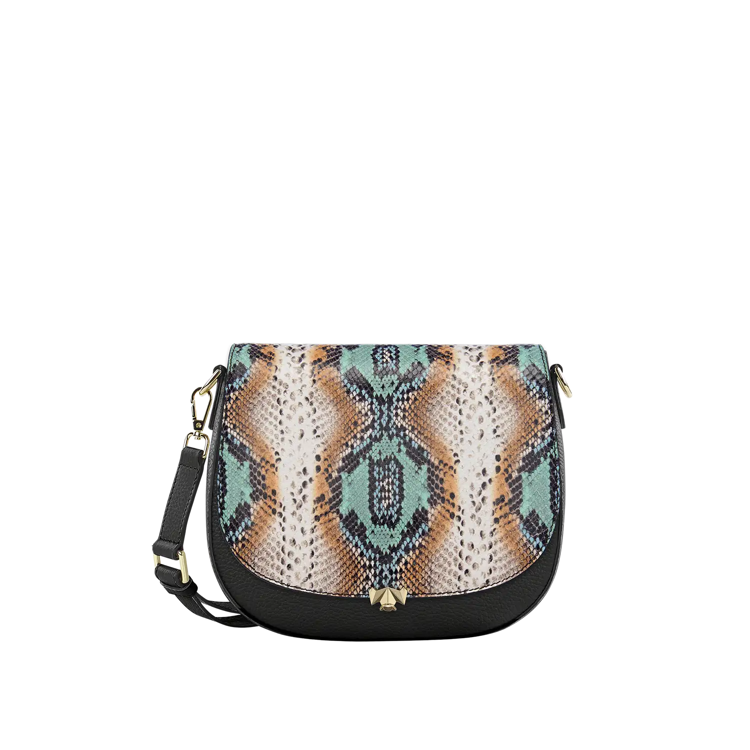 Wechselklappe - Snake it easy - bunt