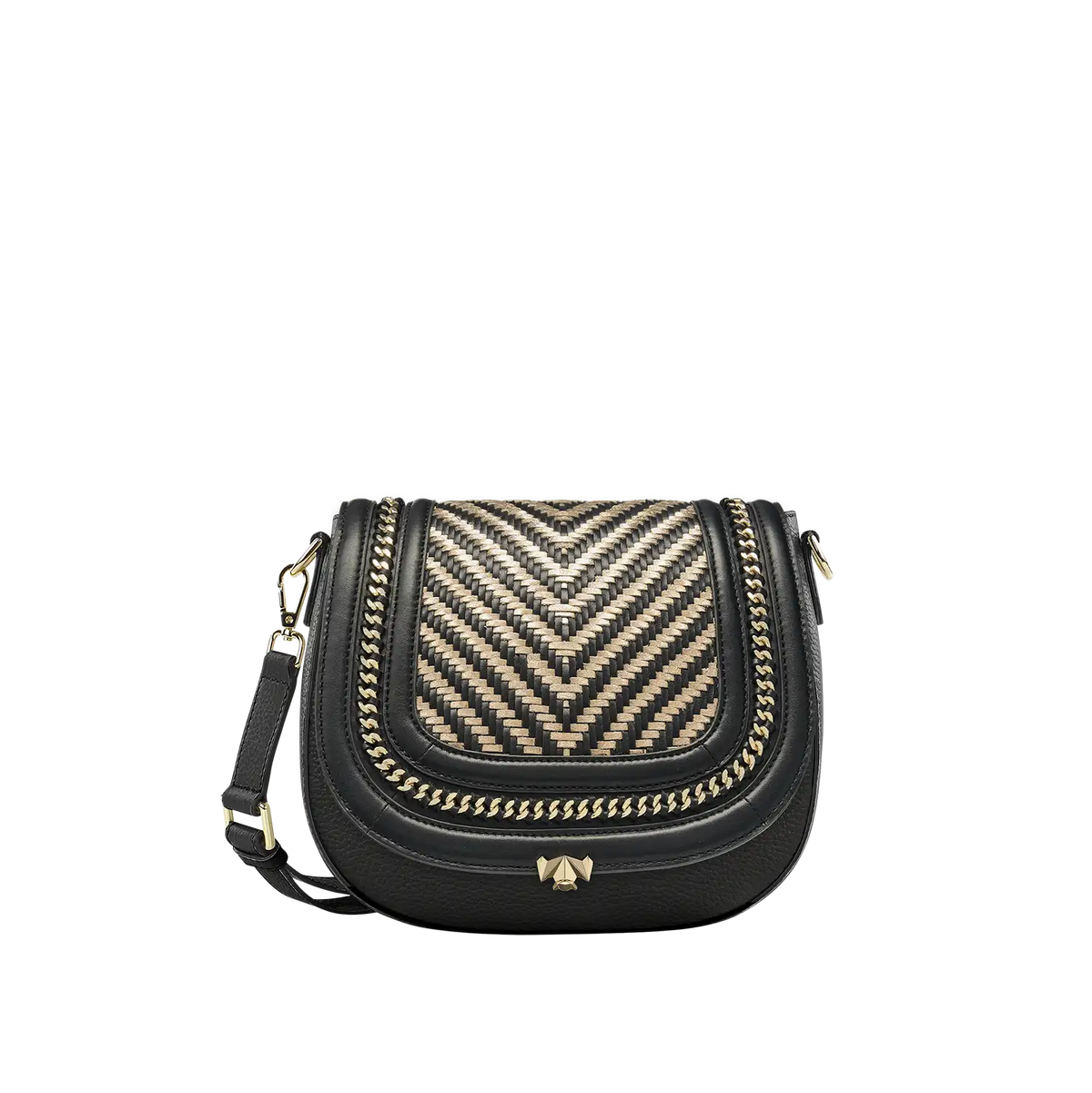 Wechselklappe - Twilight Spark - schwarz-gold