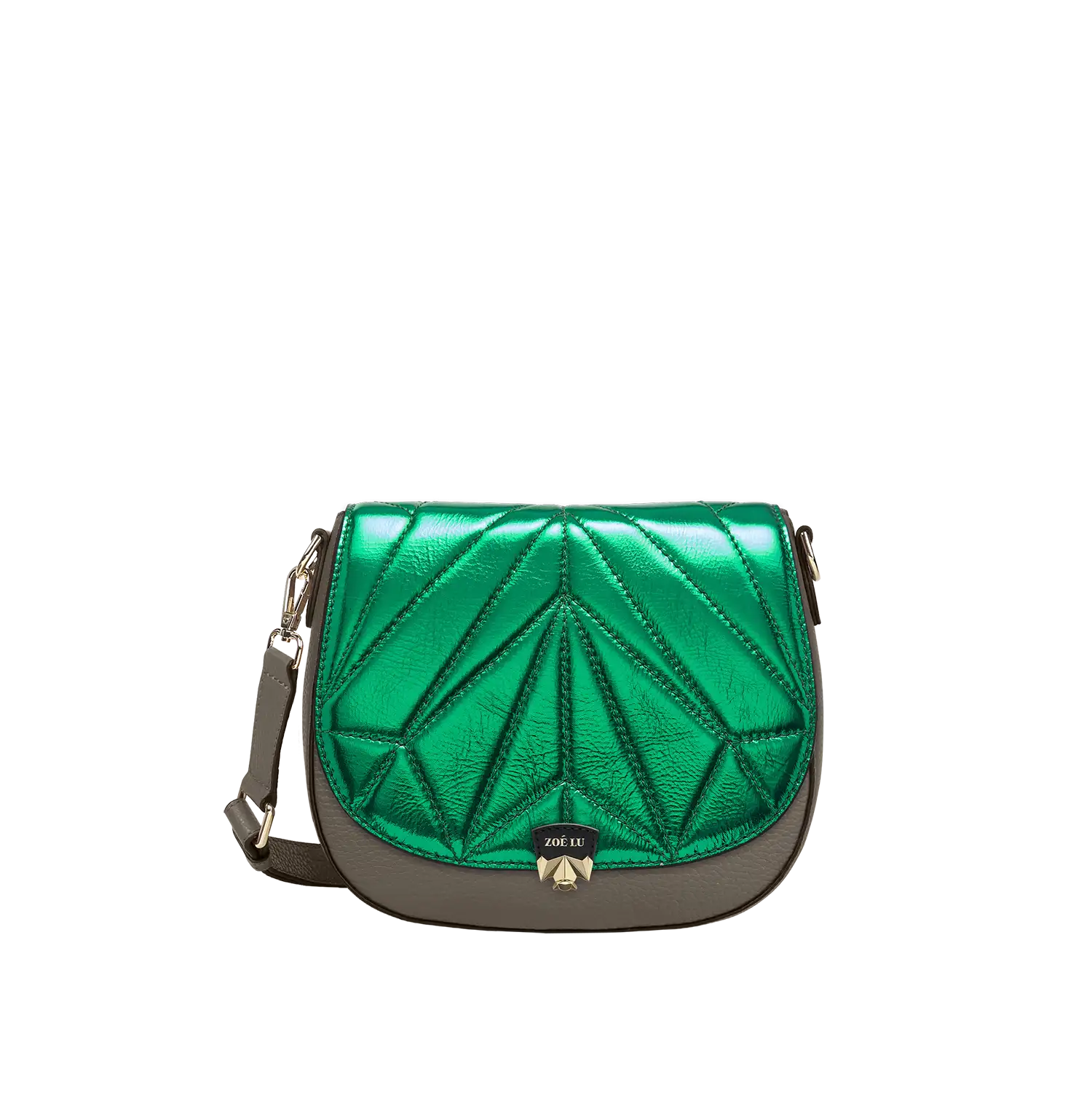 Wechselklappe - Kinda Melon - gruen-metallic