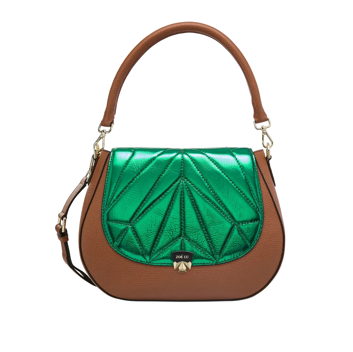 Wechselklappe - Kinda Melon - gruen-metallic