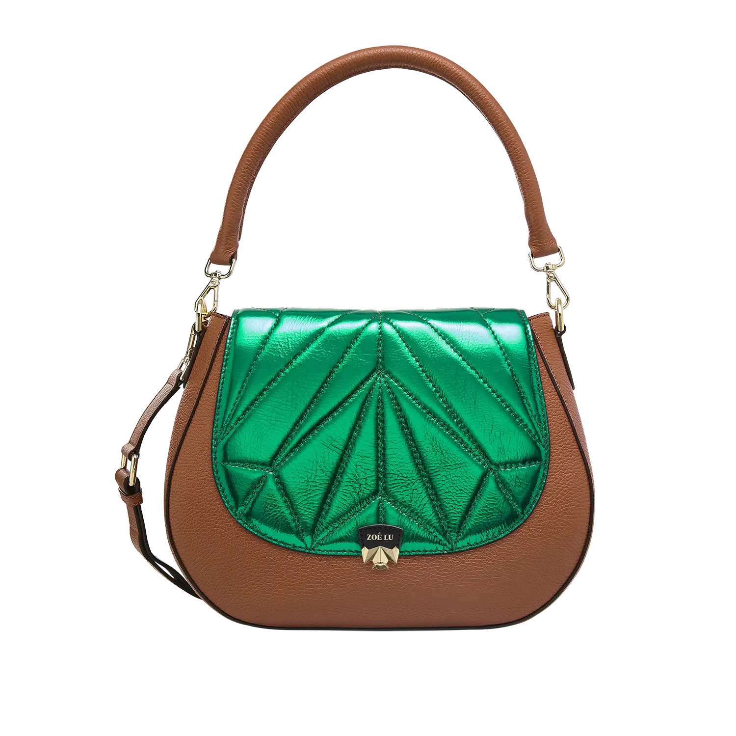 Wechselklappe - Kinda Melon - gruen-metallic