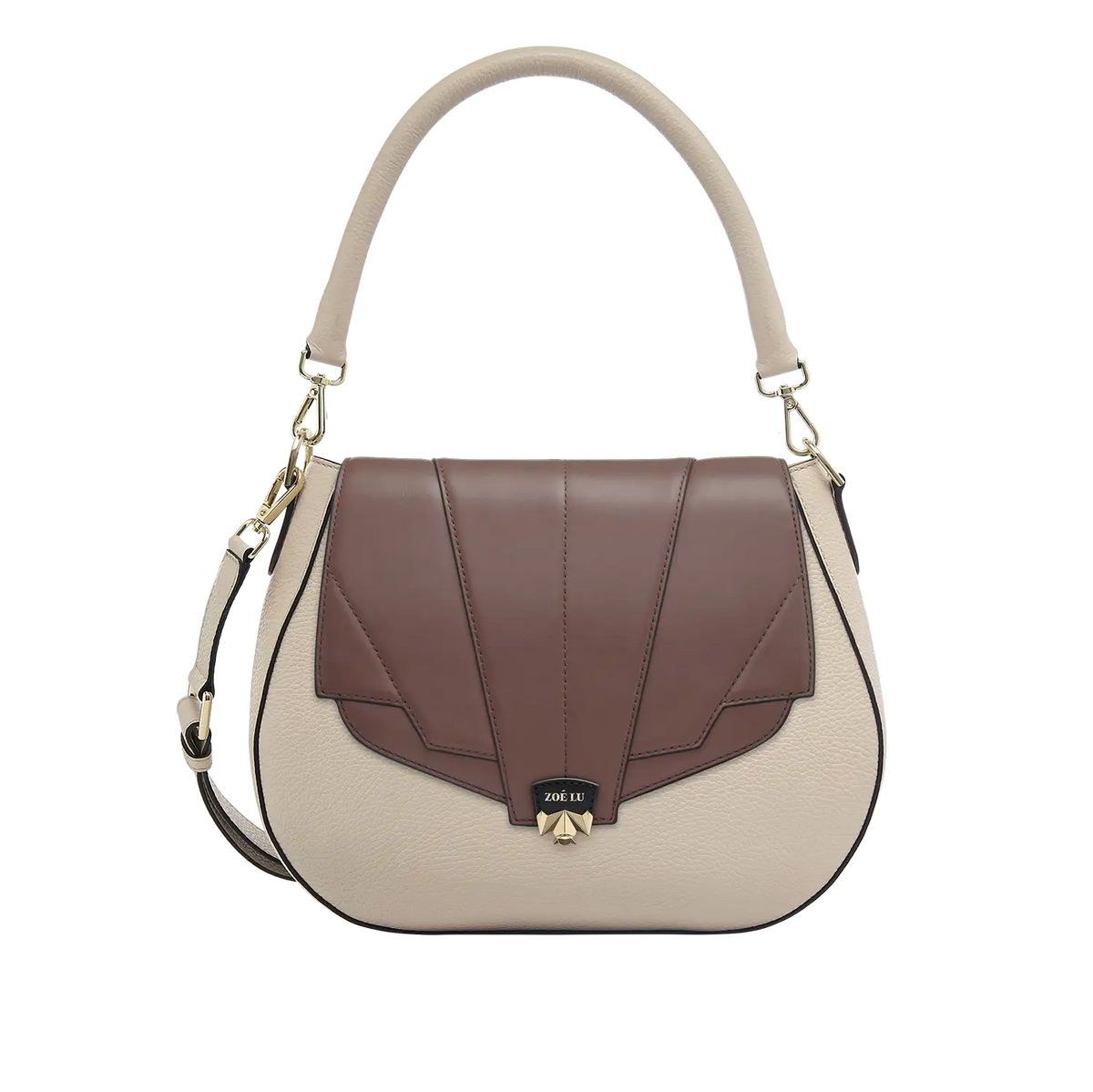 Wechselklappe - Blushed Solitair - altrosa