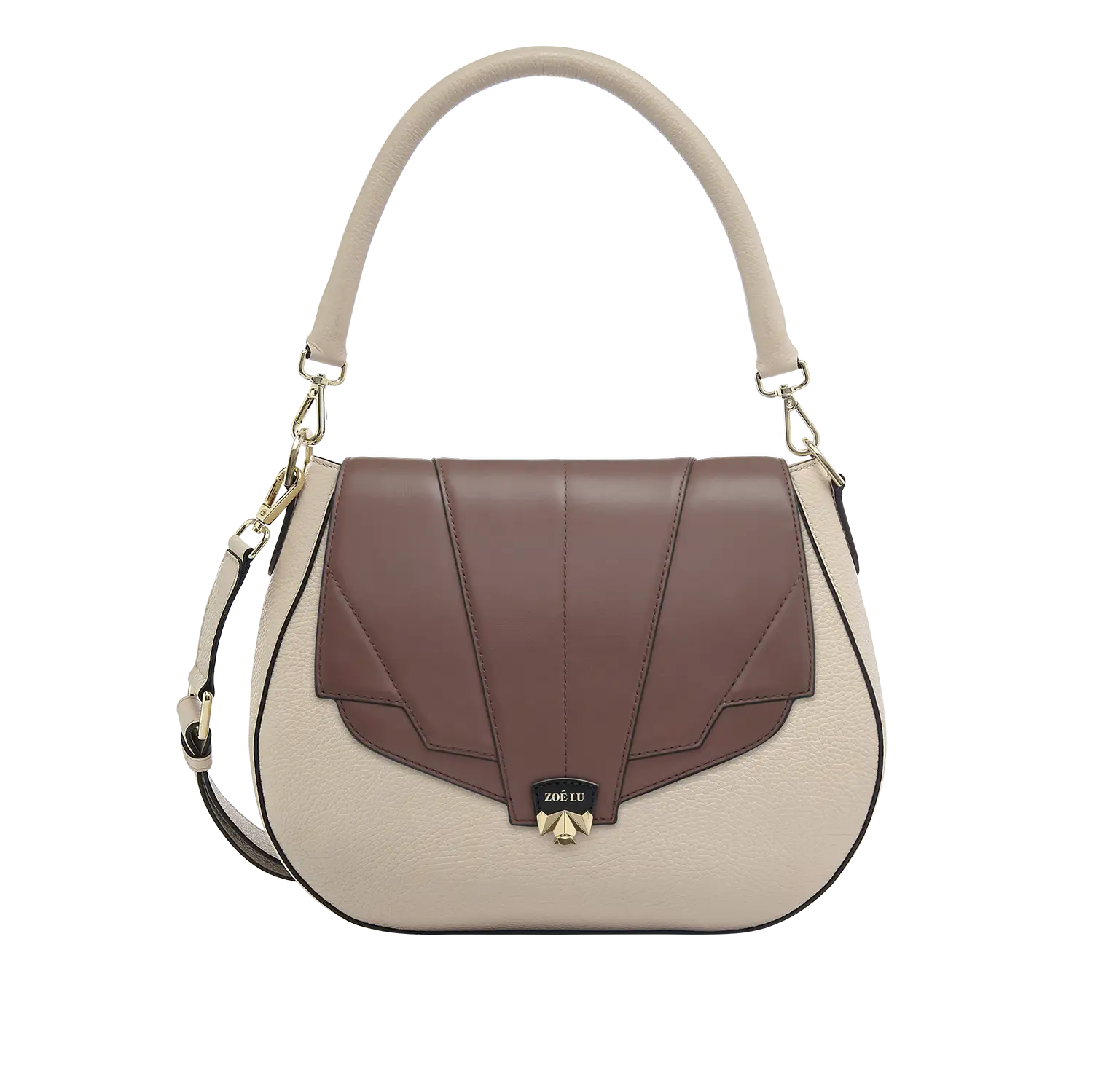 Wechselklappe - Blushed Solitair - altrosa